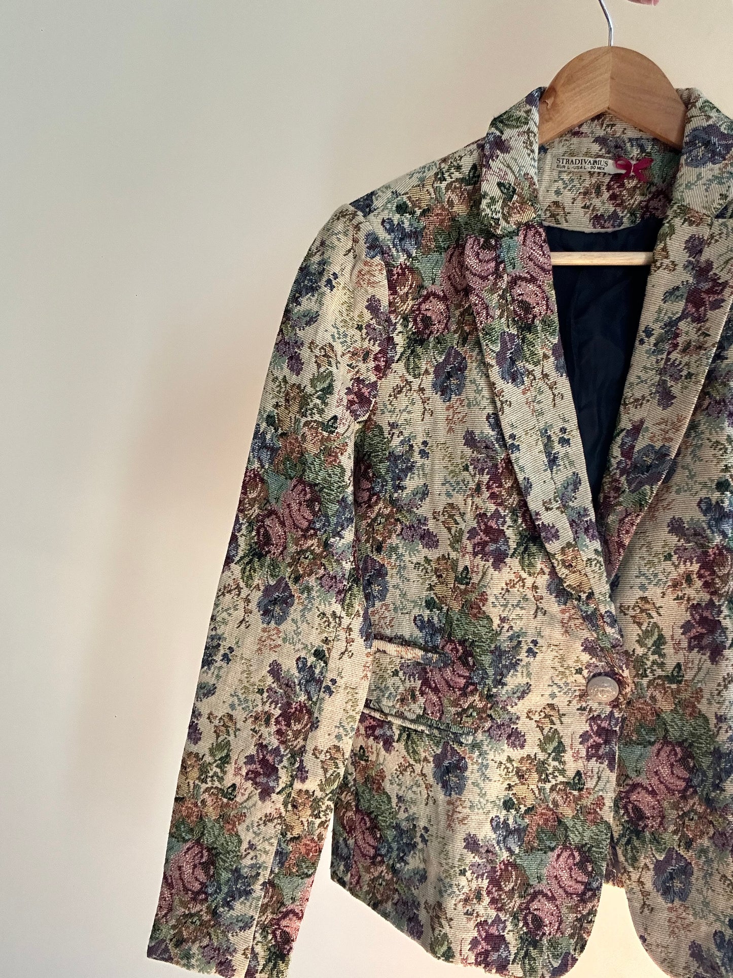 Stradivarius Vintage Jaquard Blazer