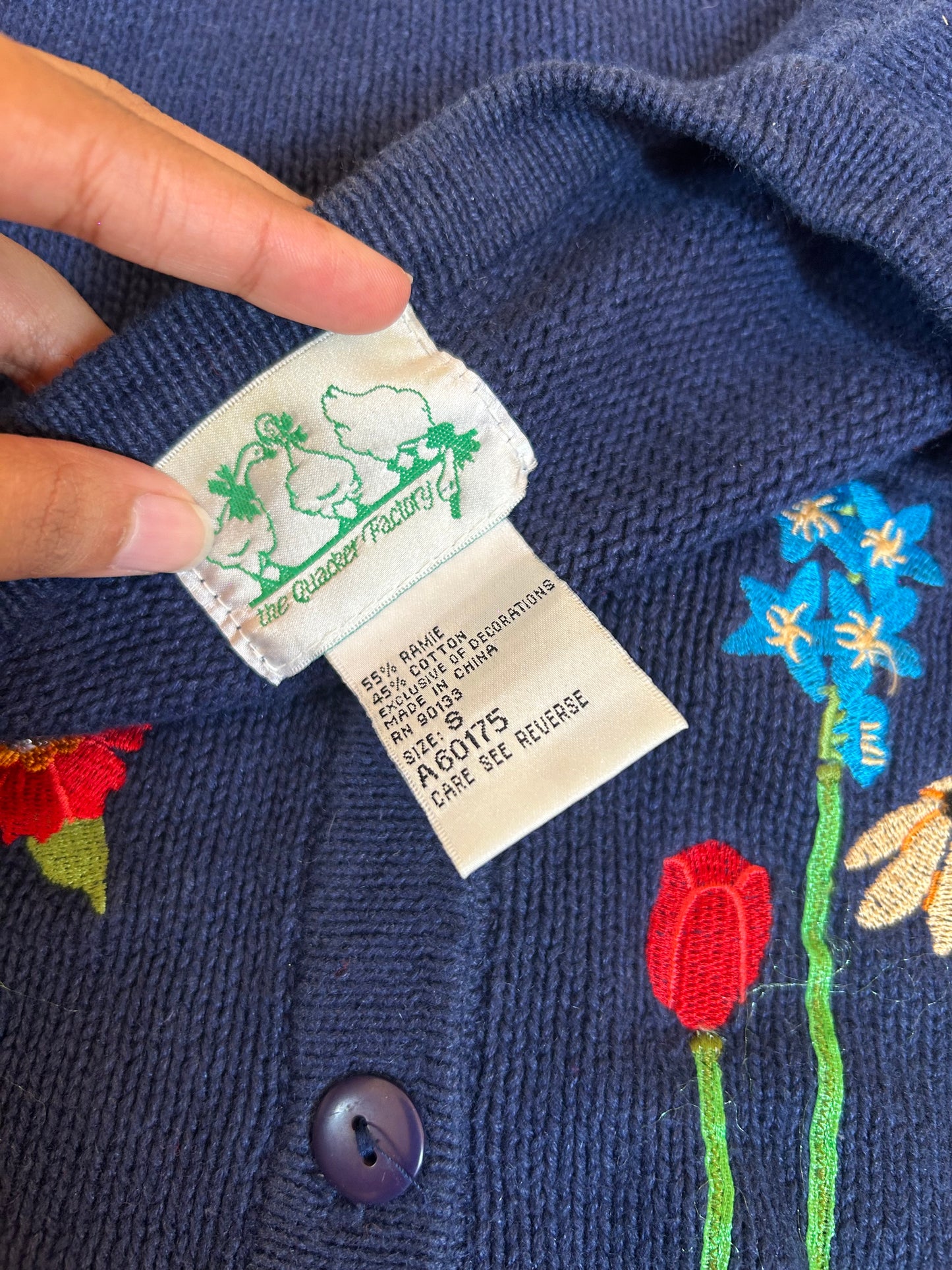 The Quacker Factory Vintage Knit Cardigan