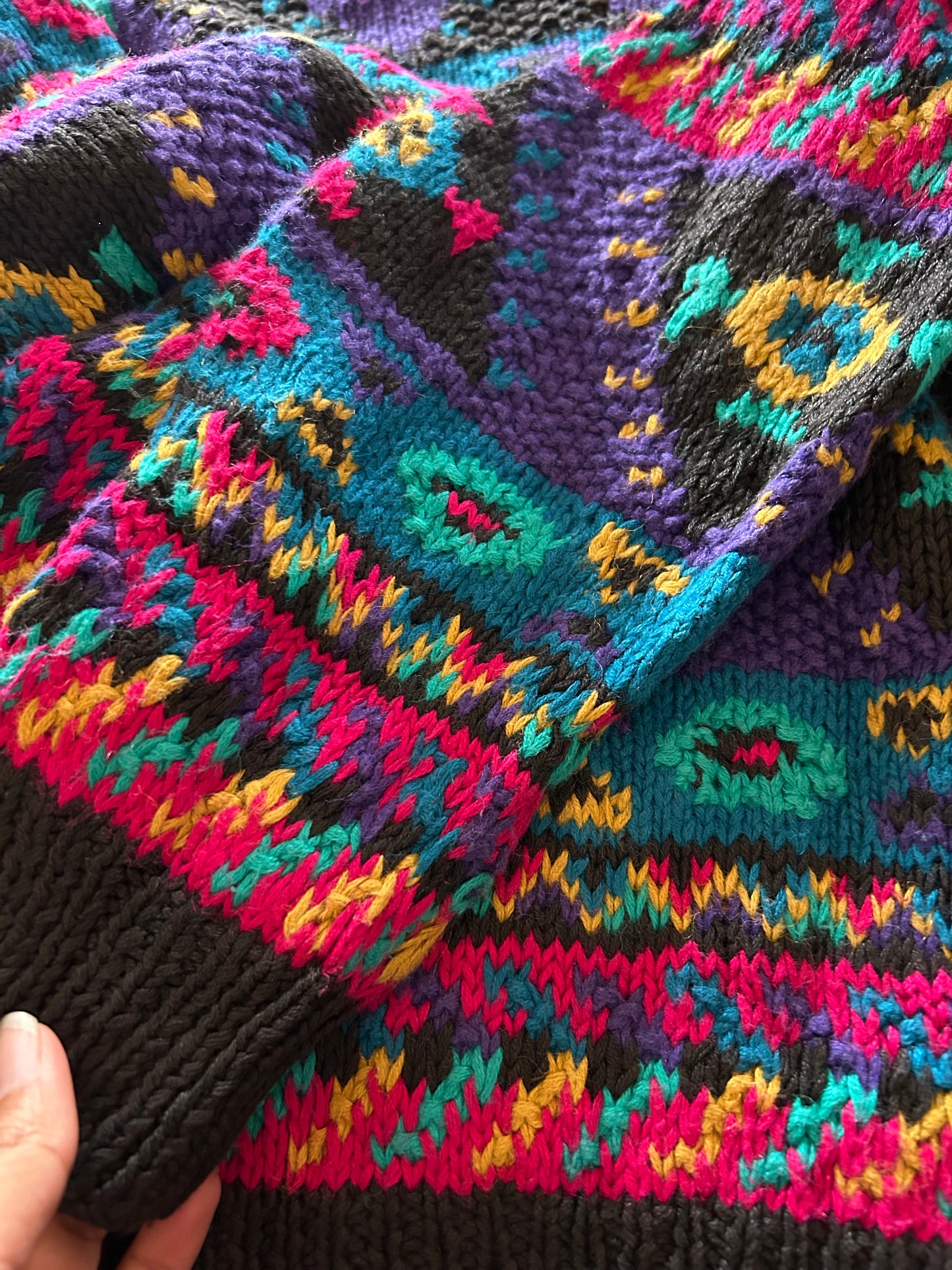 Vintage Northern Isles Hand Knit Pullover