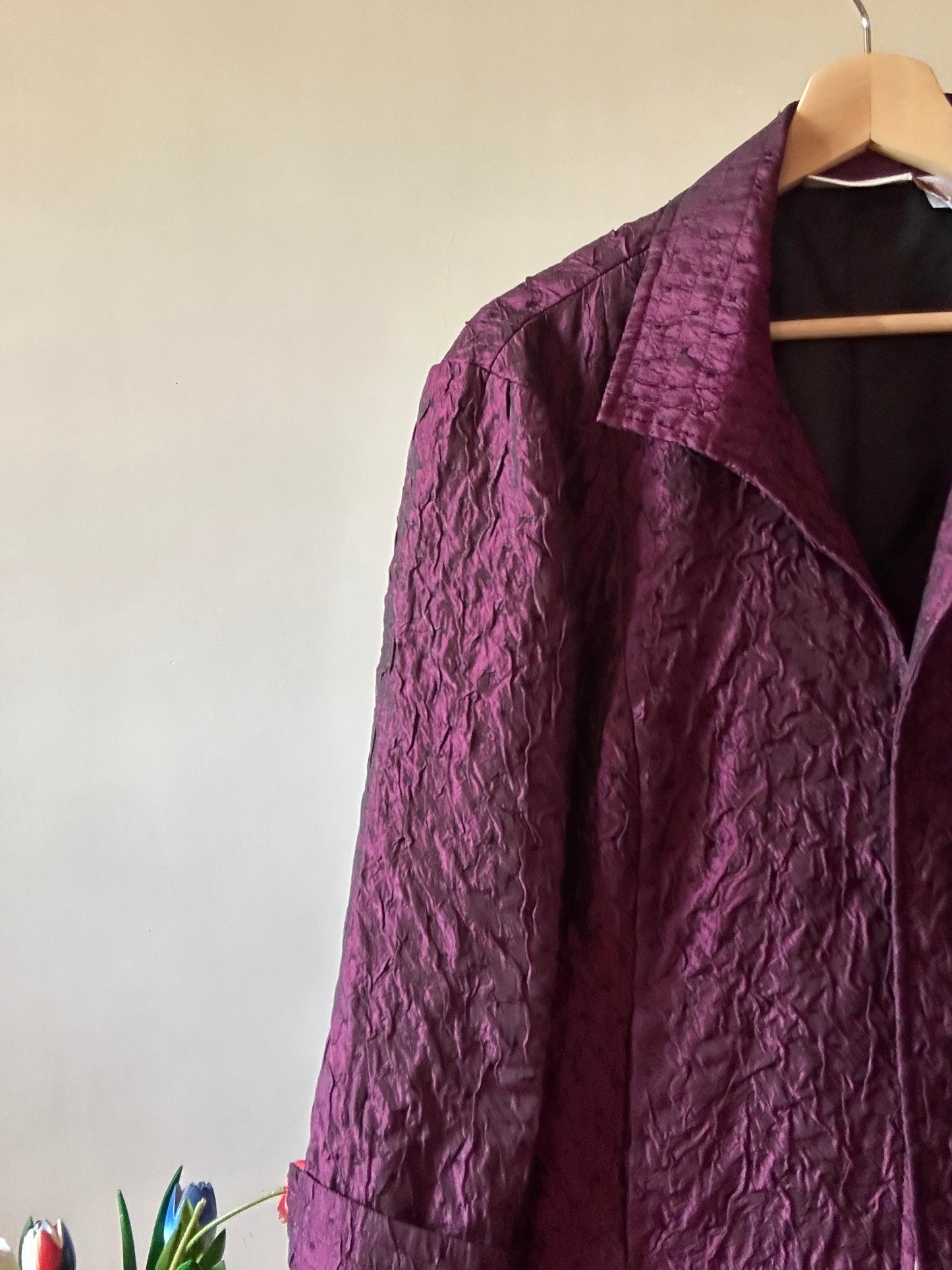 Chico’s Front Open Vintage Shaket