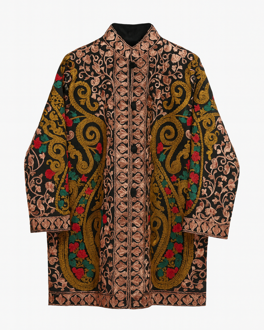 Fully Embroidered Vintage Shaket