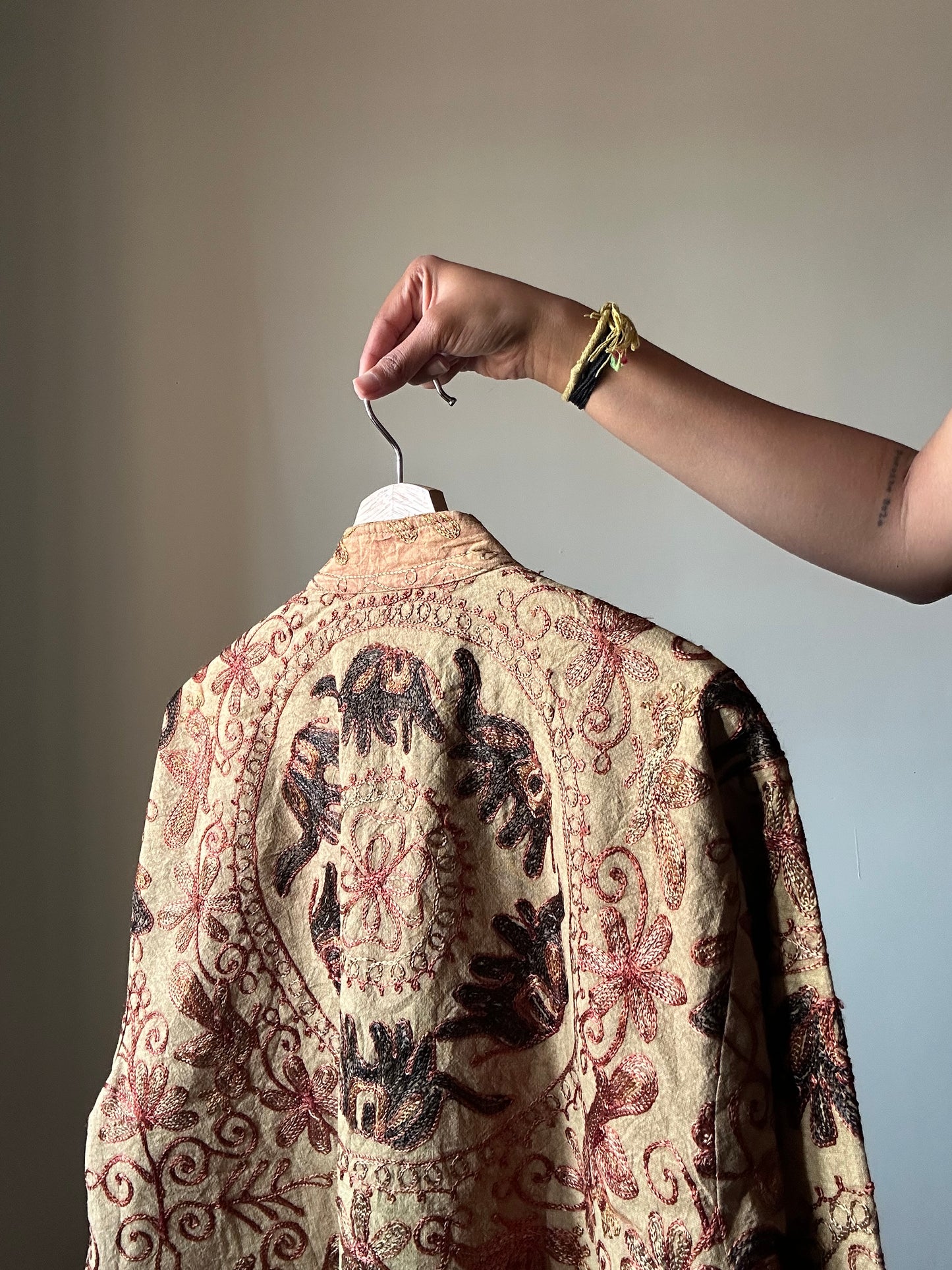 Traditional All Embroidered Shaket