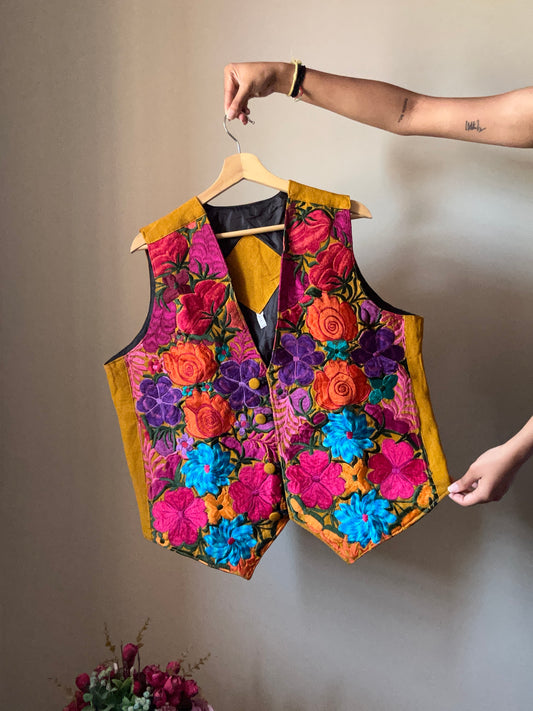 Vintage All Embroidered Vest