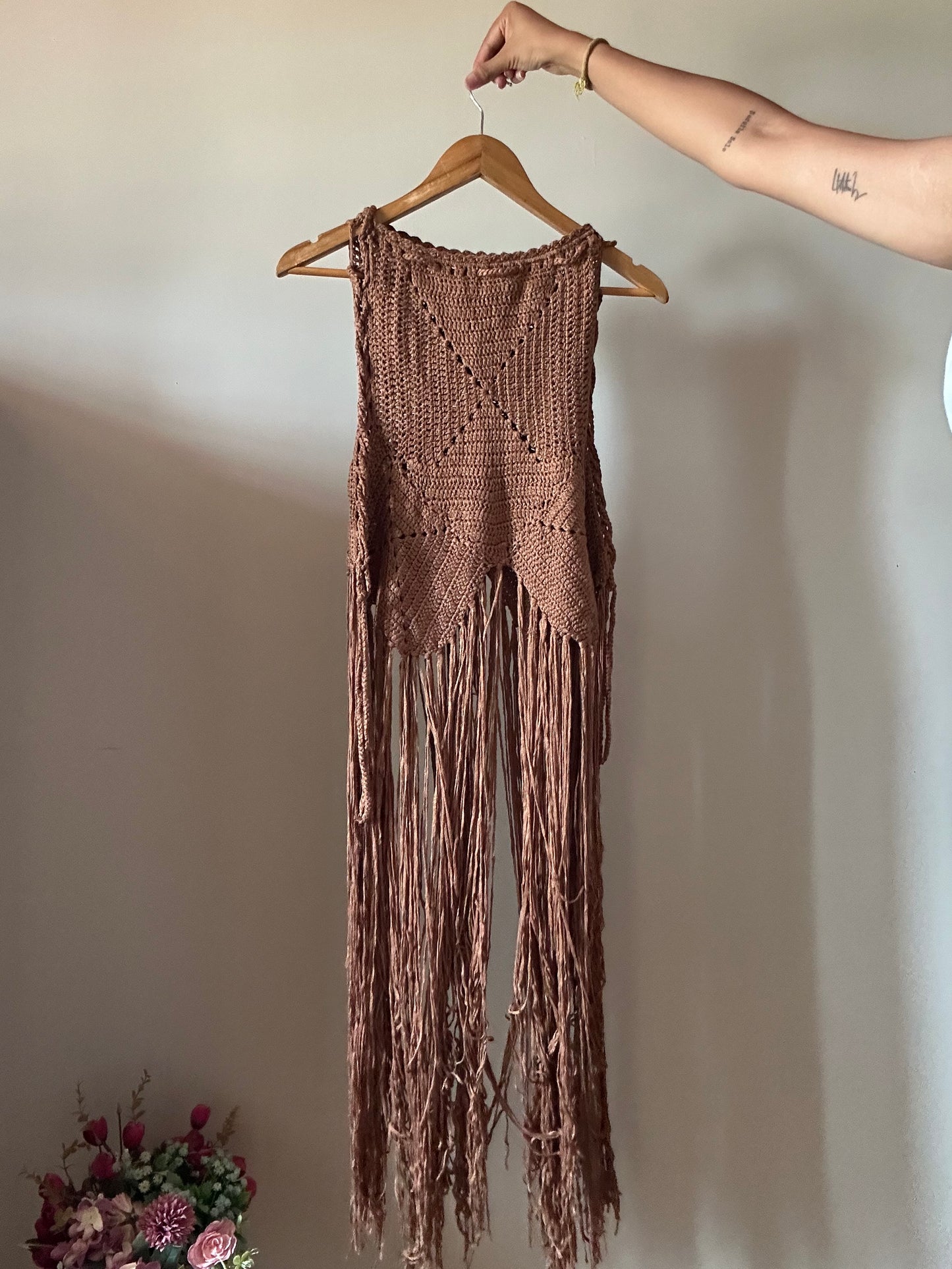 Love Sense Vintage Crochet  Skirt