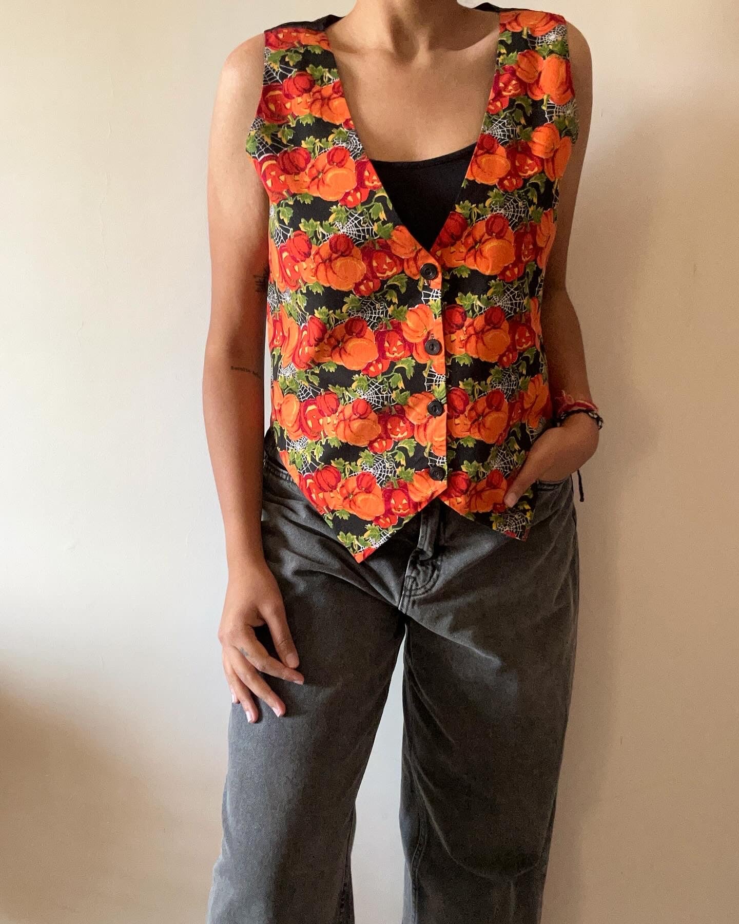 Vintage Basic Editions Halloween Vest