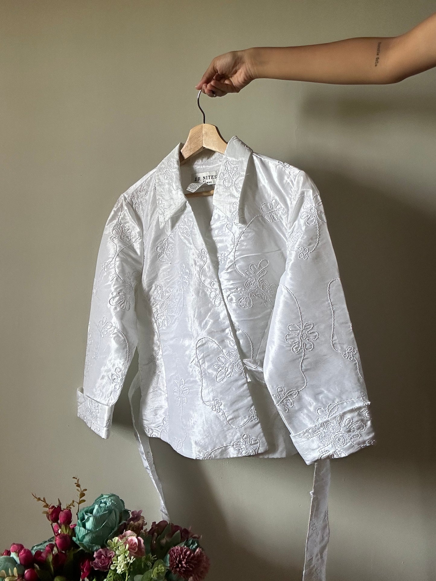 J.R. Nites By Caliendo Vintage Wrap Shirt