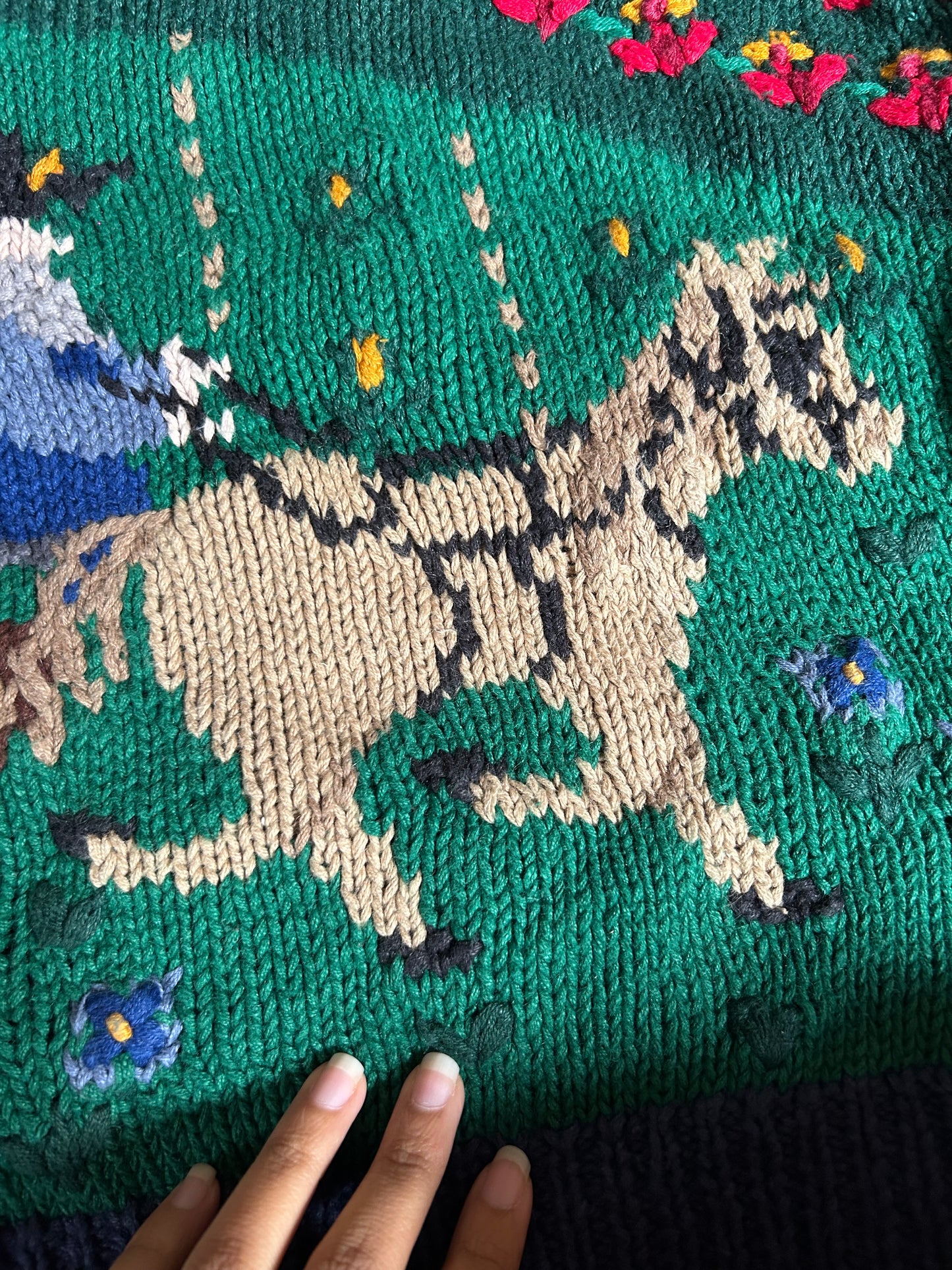 Signatures by Northern Isles Vintage Hand Knit Cardigan