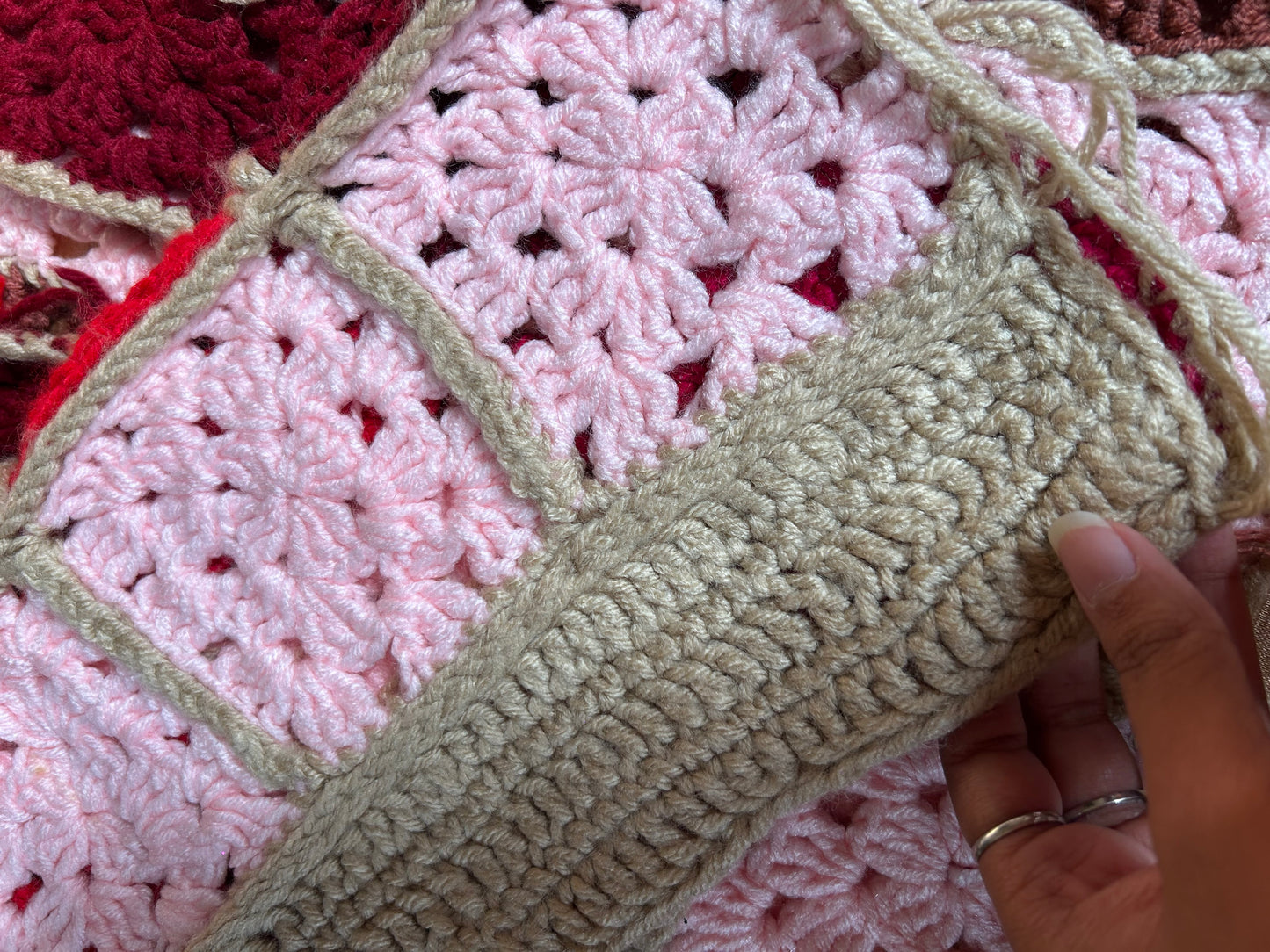 Crochet Vintage Cropped Cardigan