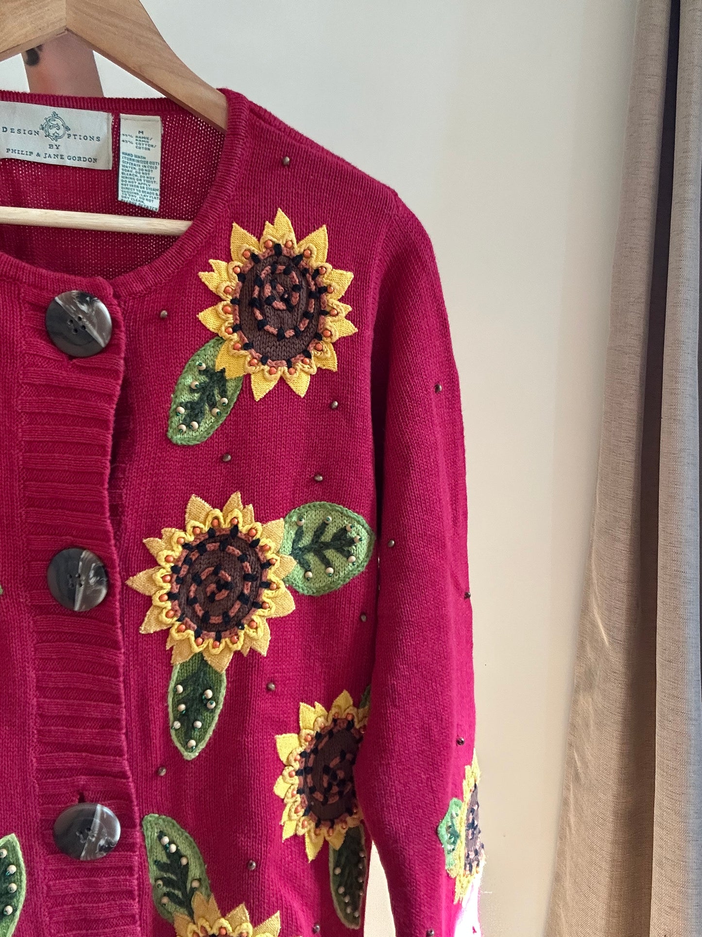 Design Options Vintage Knit Cardigan