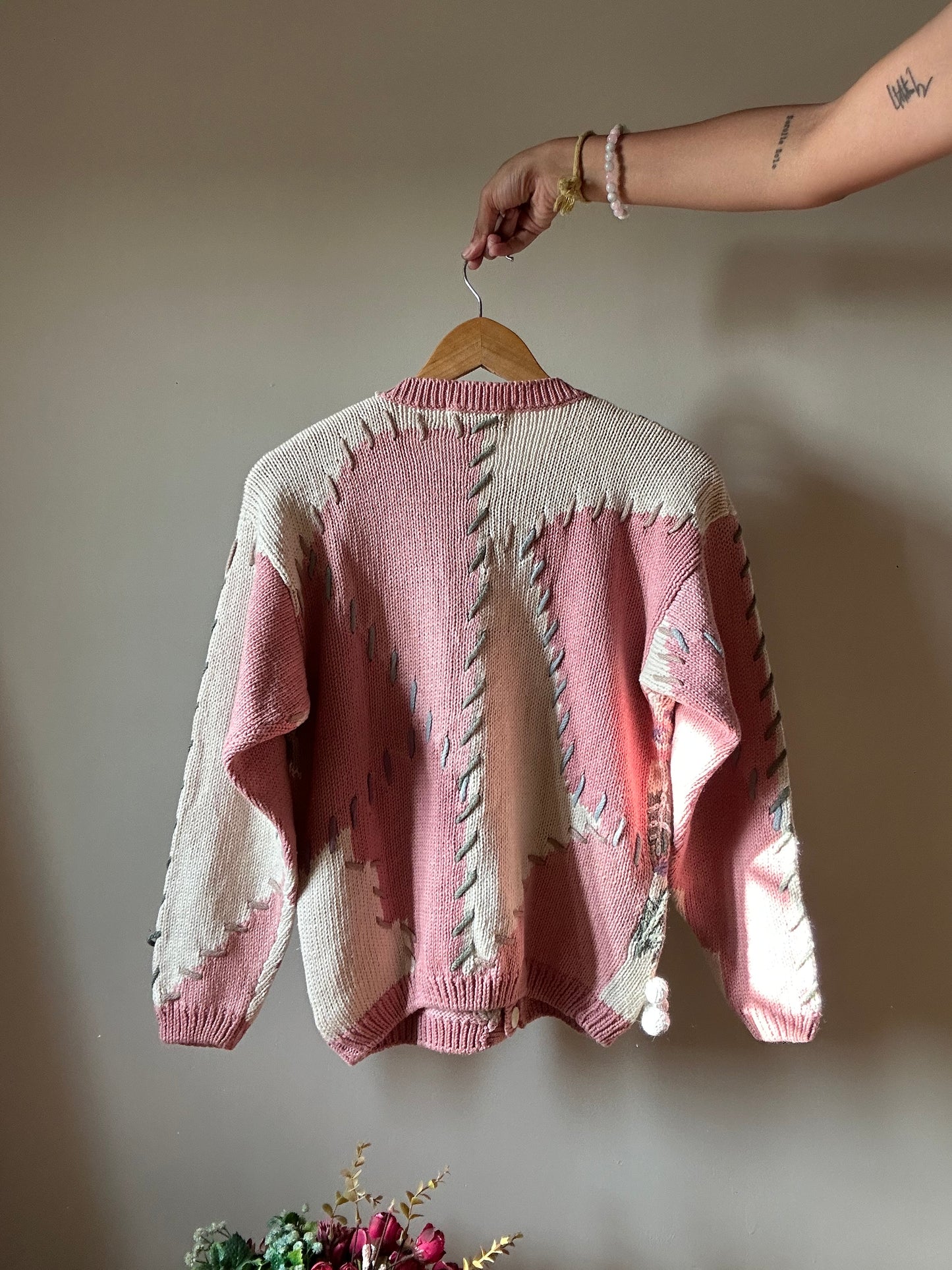Vintage Petite Sophisticate Embroidered Cardigan
