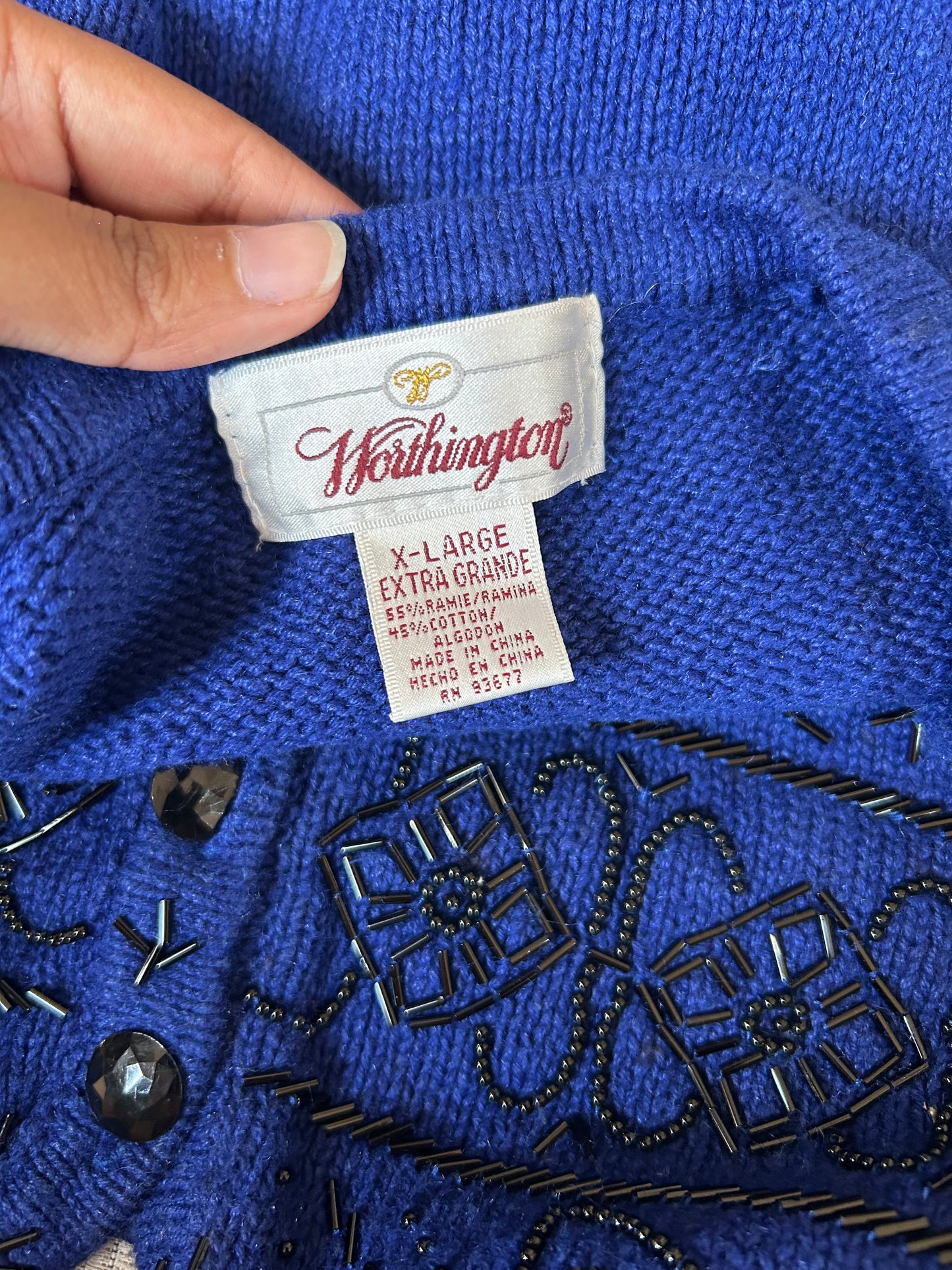 Worthington Vintage Knit Vest