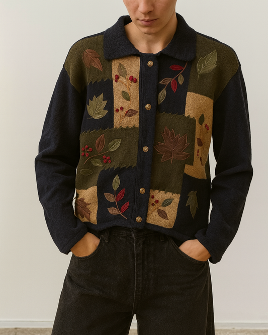 Crystal Kobe Vintage Knit Cardigan