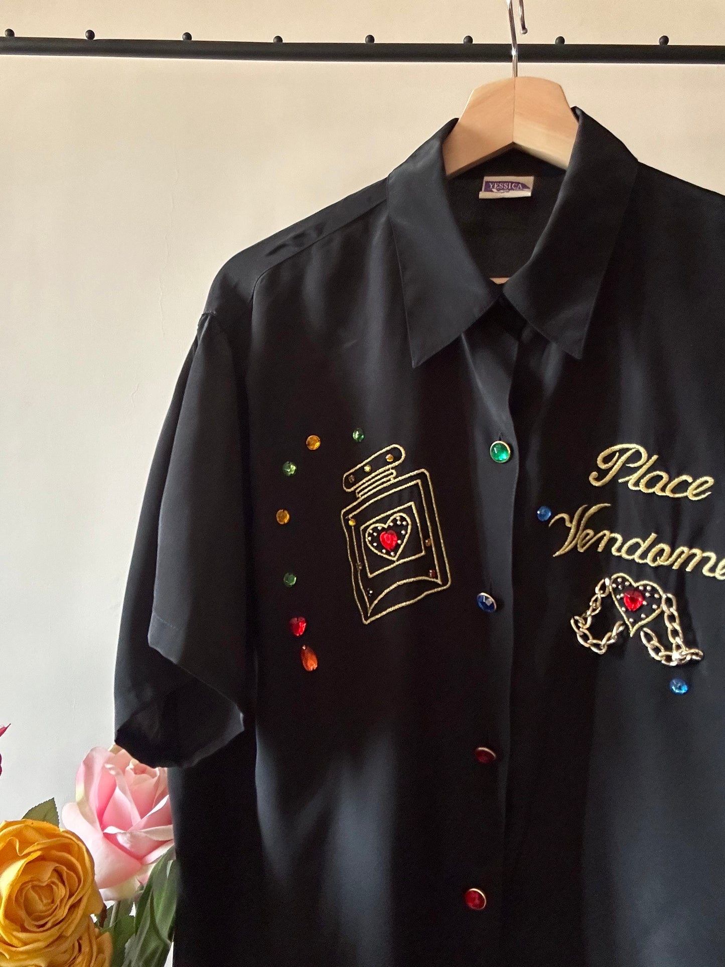 Embellished and Embroidery Vintage Shirt