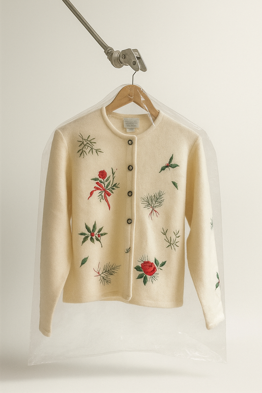 Susan Bristol Vintage Knit Cardigan