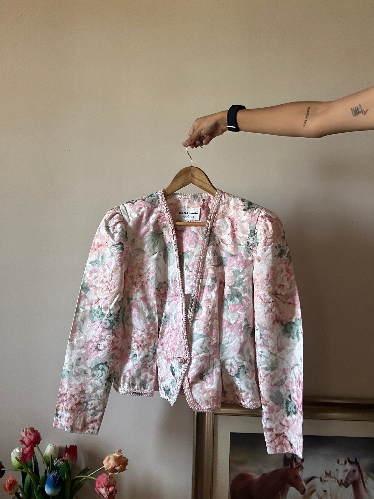 Nah Nah Collections By Jonathan Tait Vintage Floral Shaket