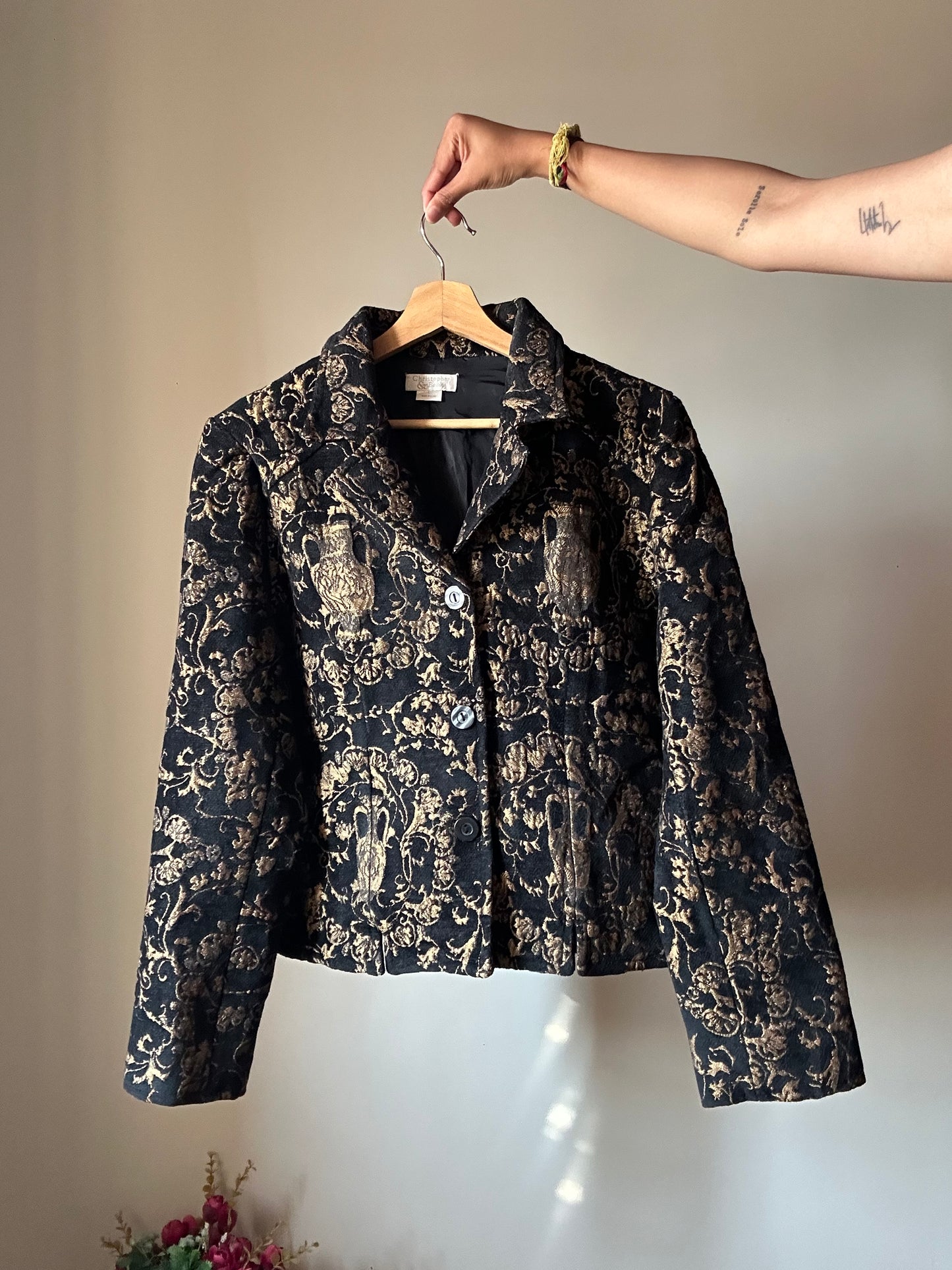 Christopher & Banks Vintage Self Design Shaket