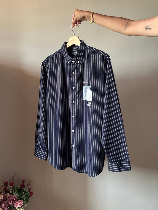 Hangton Vintage Print Shirt