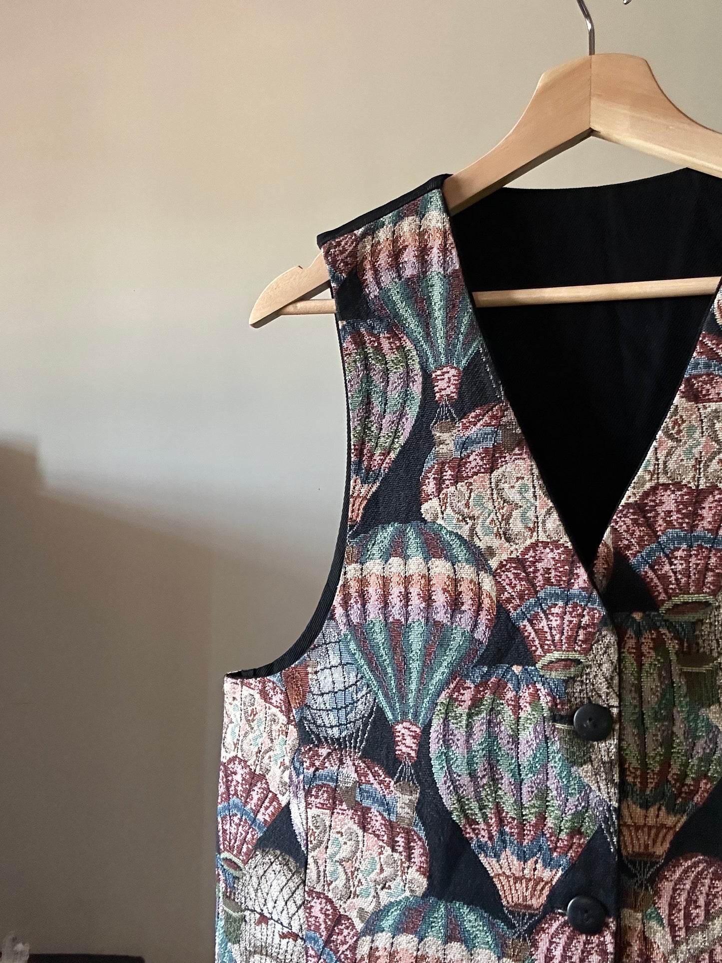 Vintage Tapestry Balloon Vest