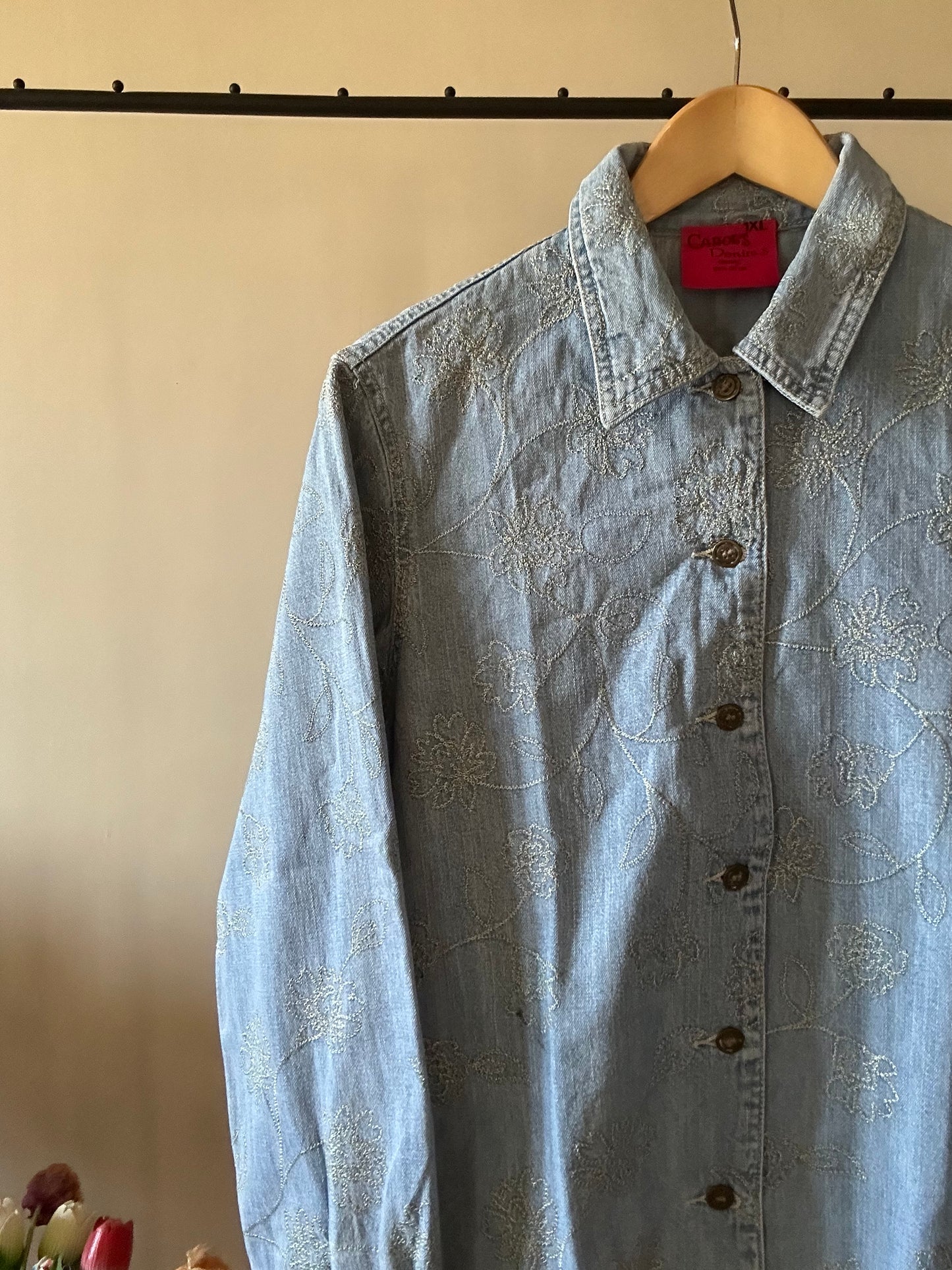 Carol’s Denims Vintage Embroidered Shirt
