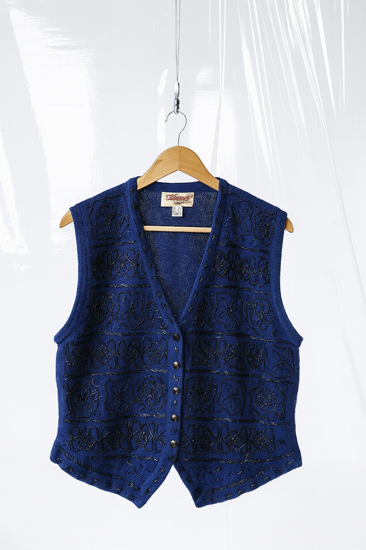 Worthington Vintage Knit Vest