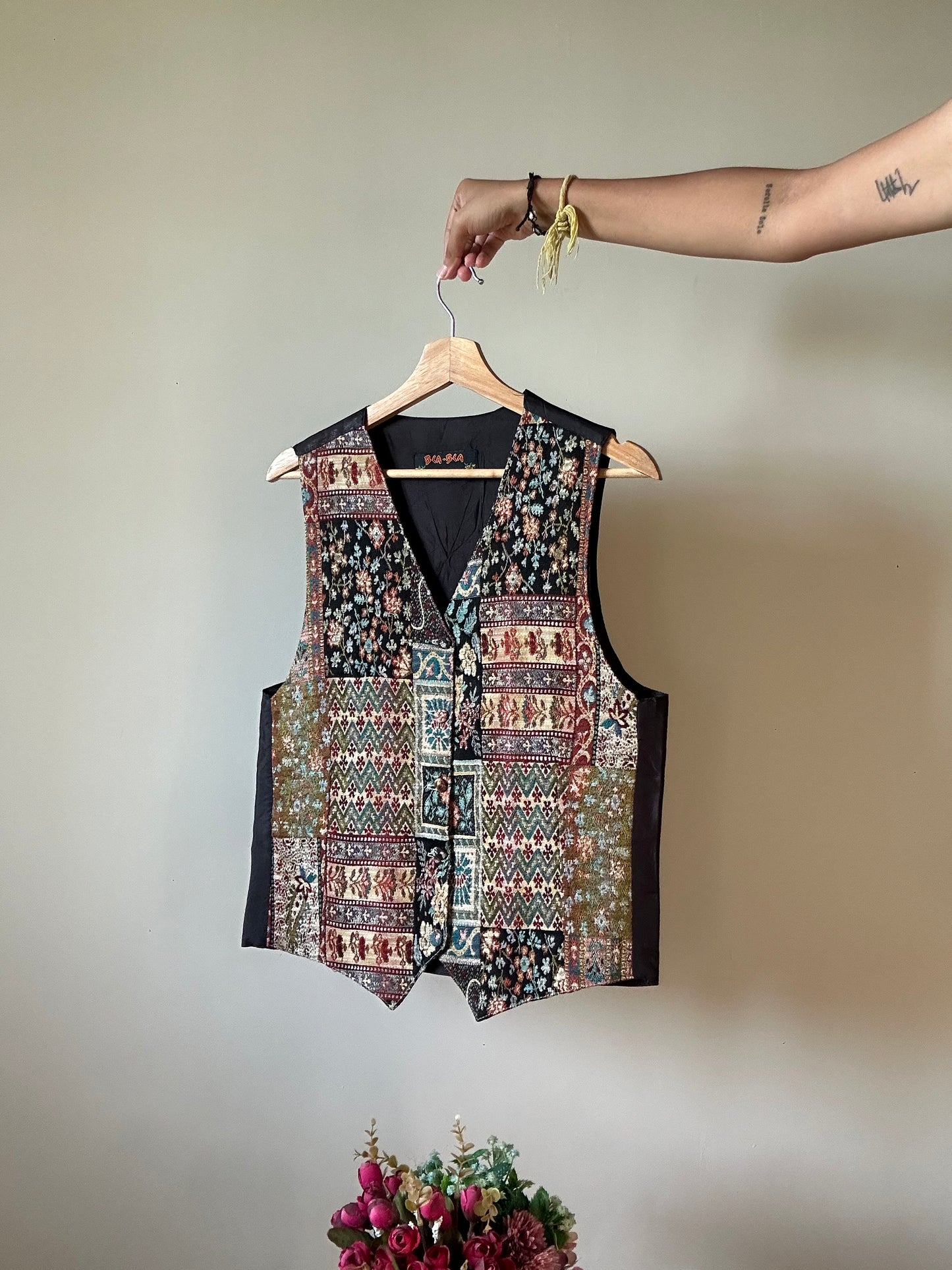 BCA BCA Vintage Weaved Vest