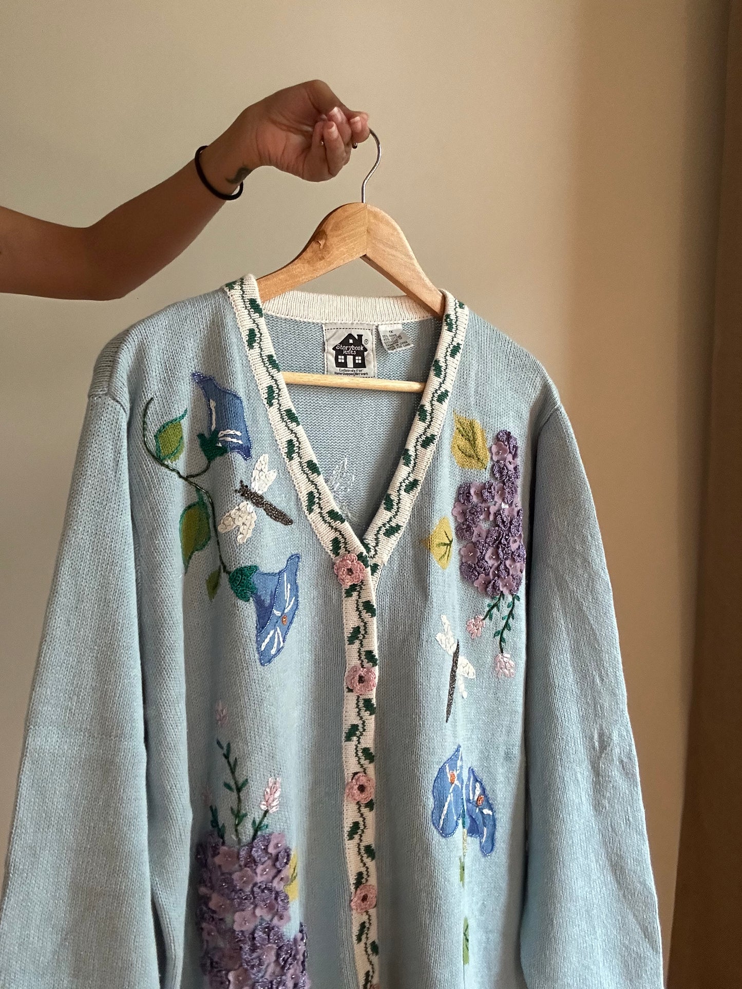 Story Book Knits Vintage Knit Cardigan