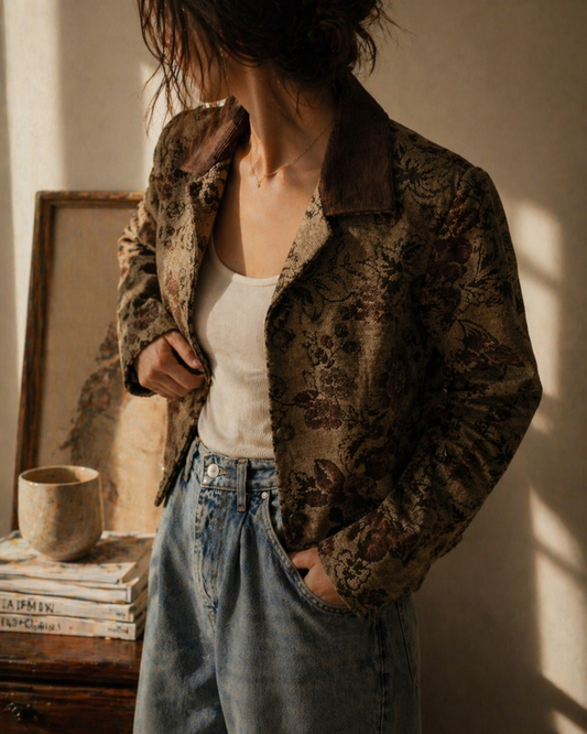 Vintage DB Sport Jacquard Blazer