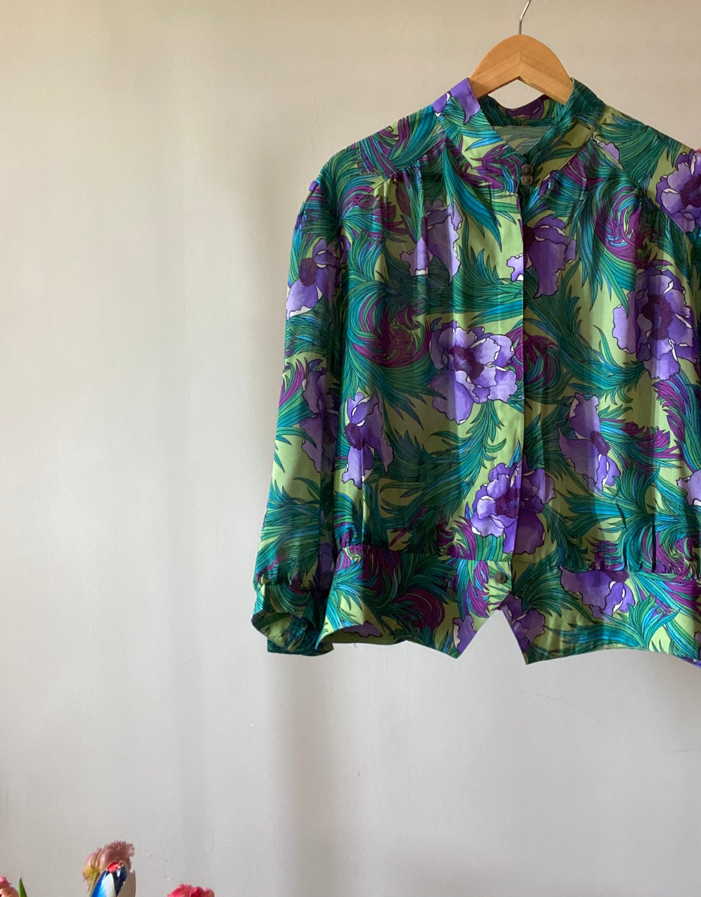 Vintage Victorian Floral Shirt