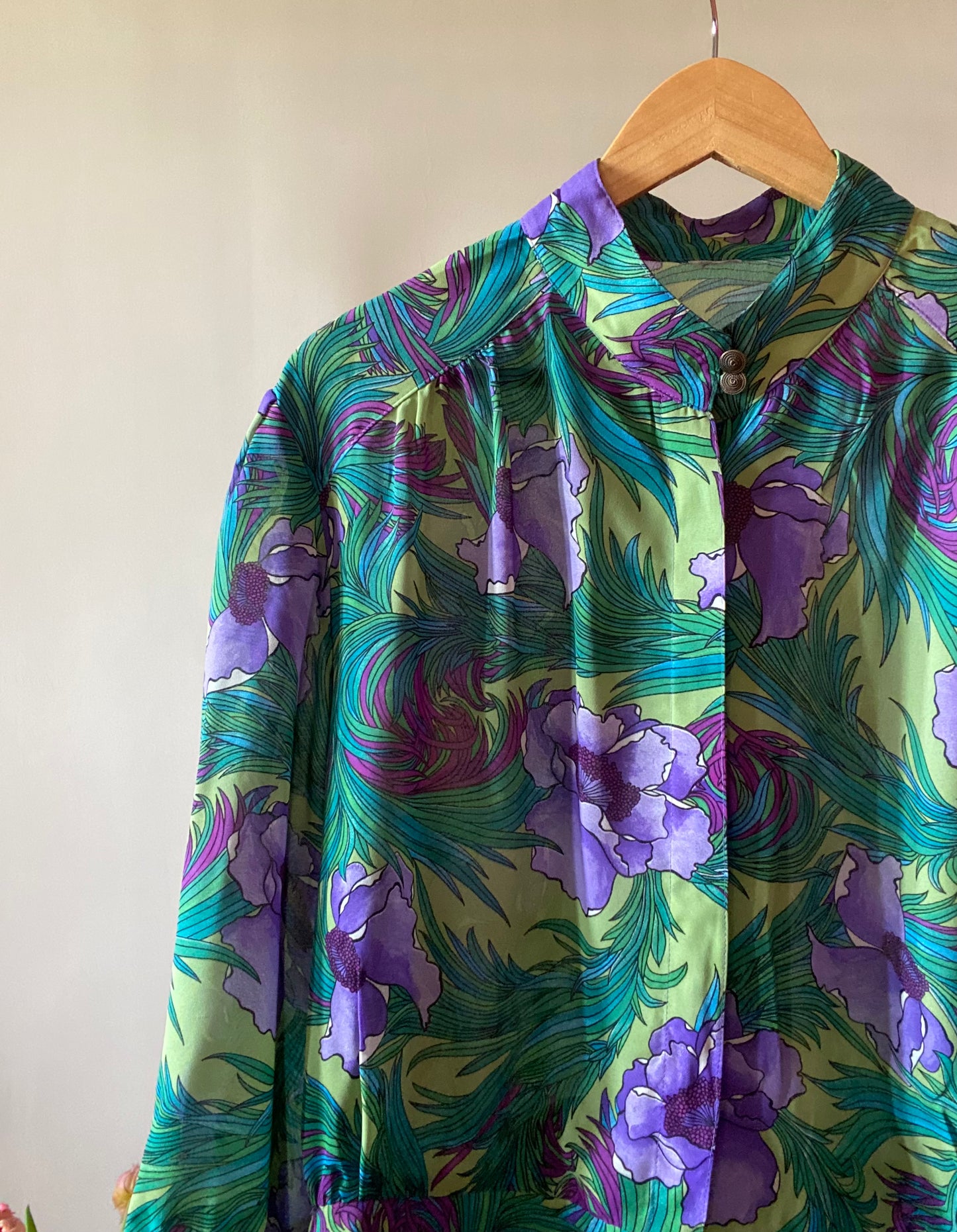 Vintage Victorian Floral Shirt