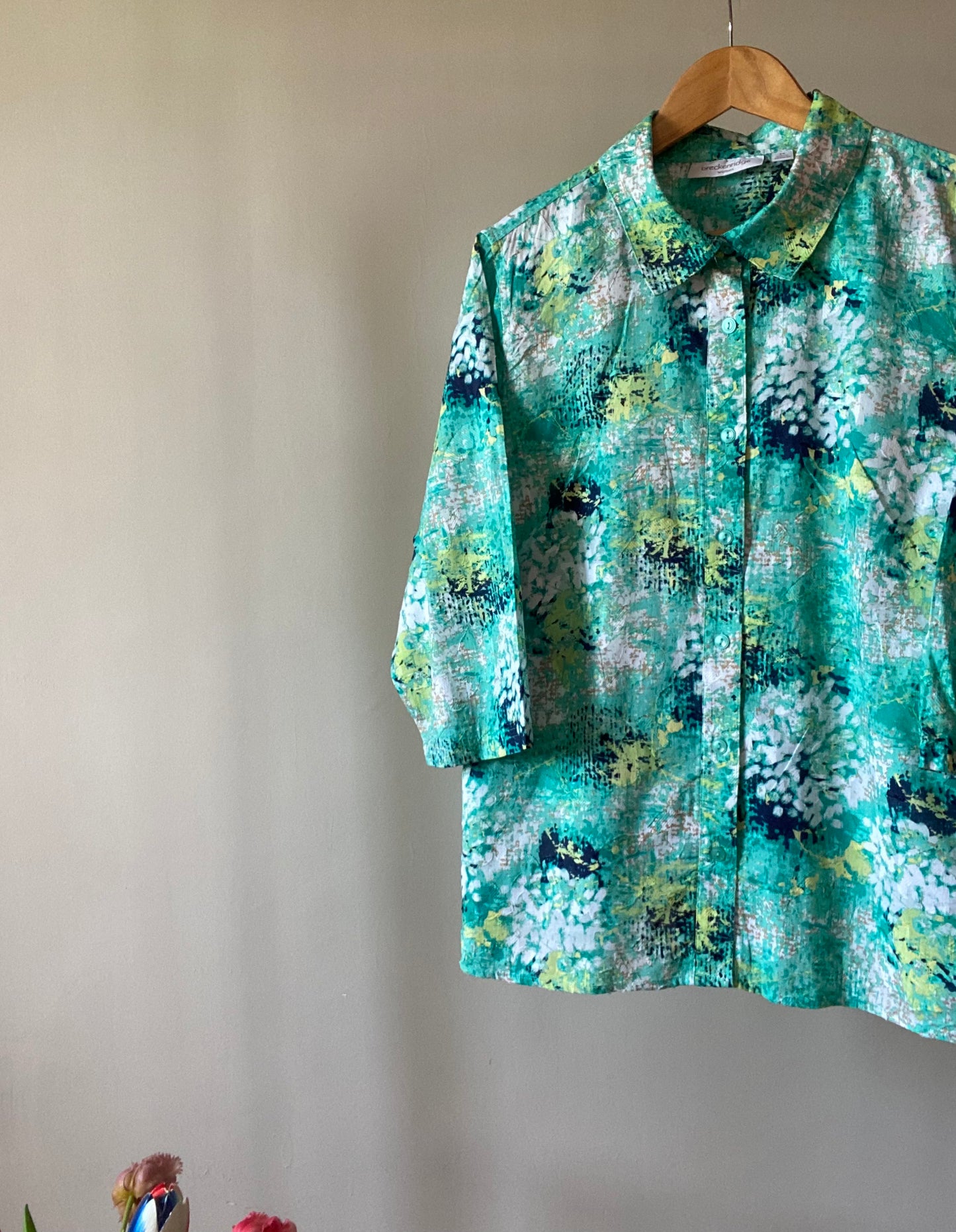 Abstract Breckenridge Textured Vintage Shirt