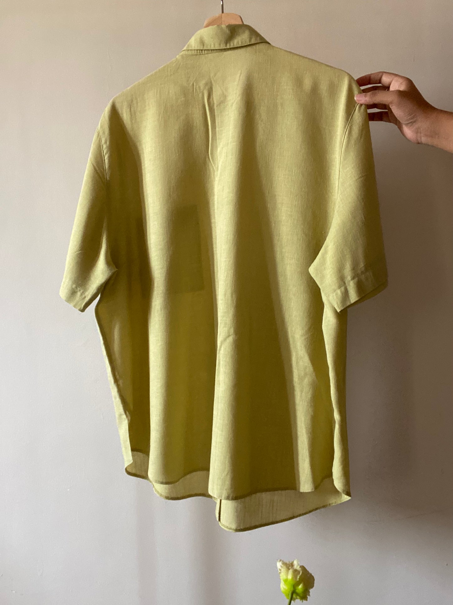 Vintage Relaxed Pocket Embroidered Shirt