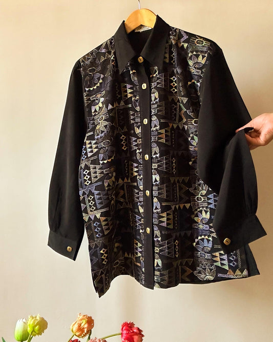 Finely Embroidered Vintage Shirt