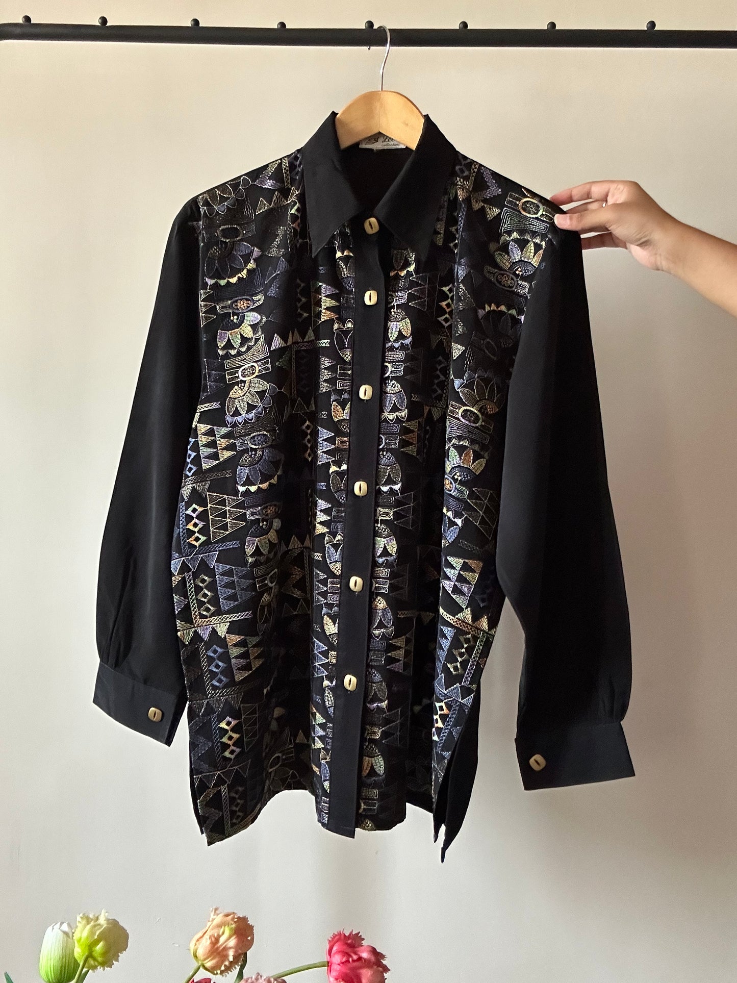 Finely Embroidered Vintage Shirt
