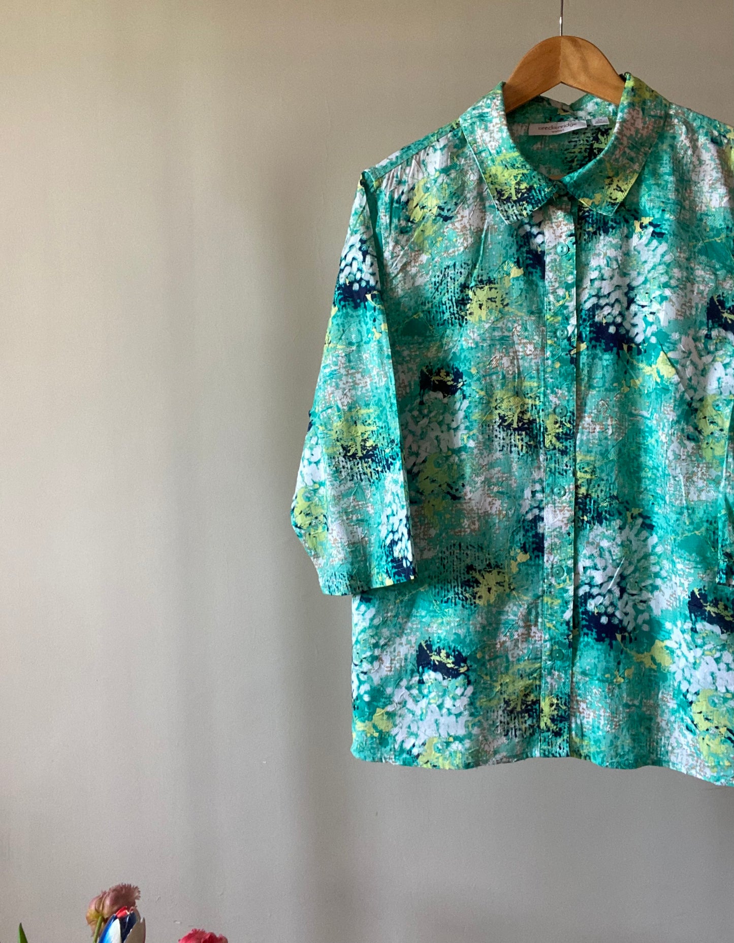 Abstract Breckenridge Textured Vintage Shirt