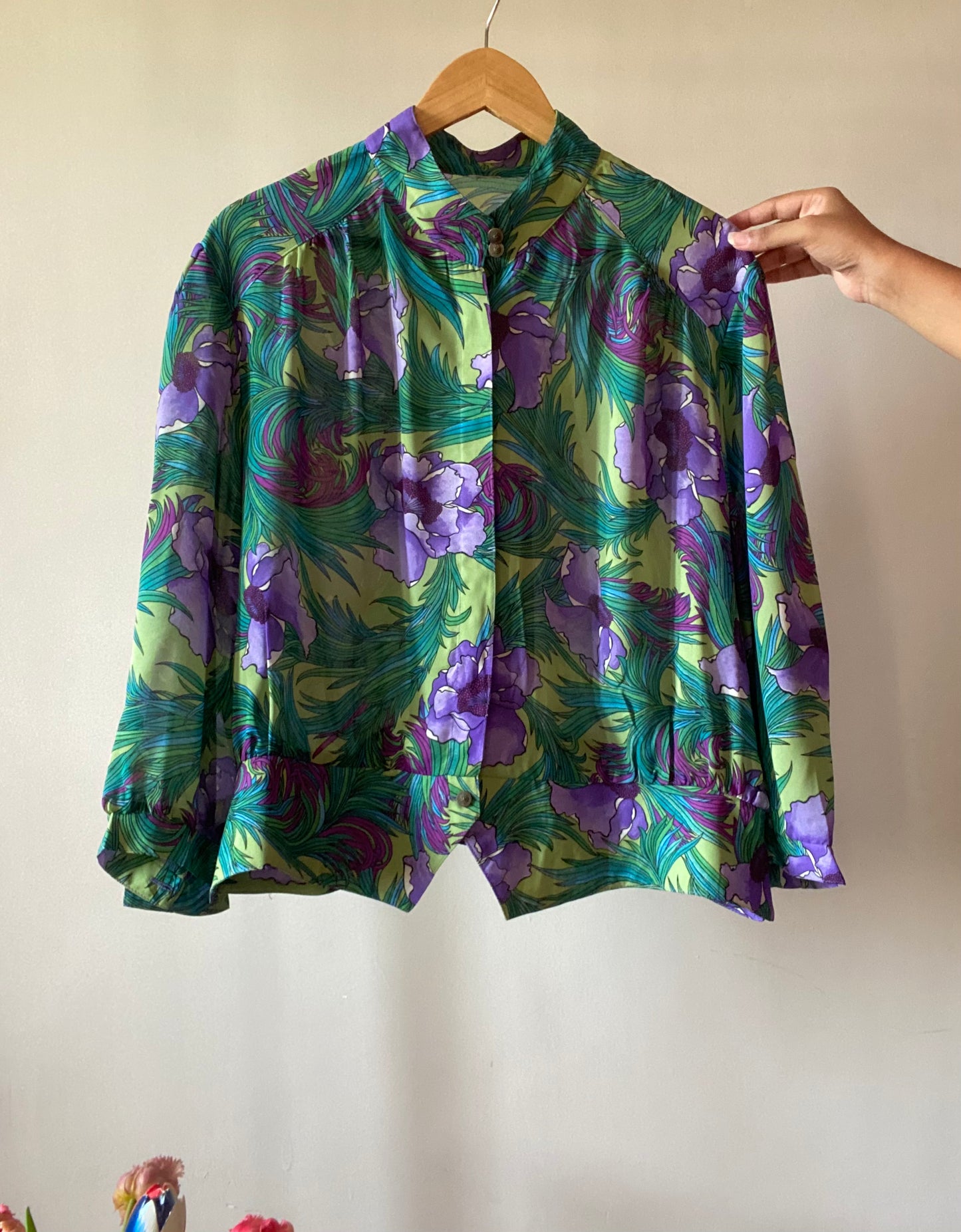 Vintage Victorian Floral Shirt