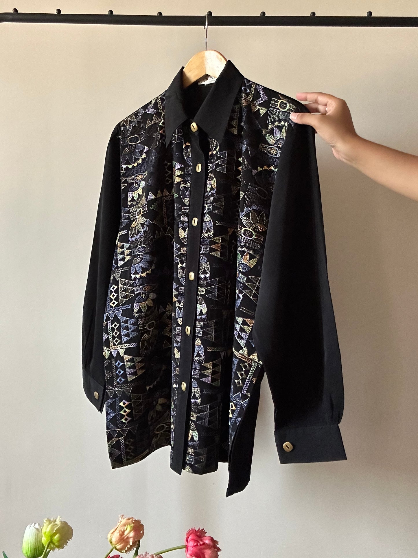 Finely Embroidered Vintage Shirt