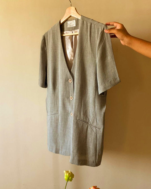 Vintage Blazer Style Shirt