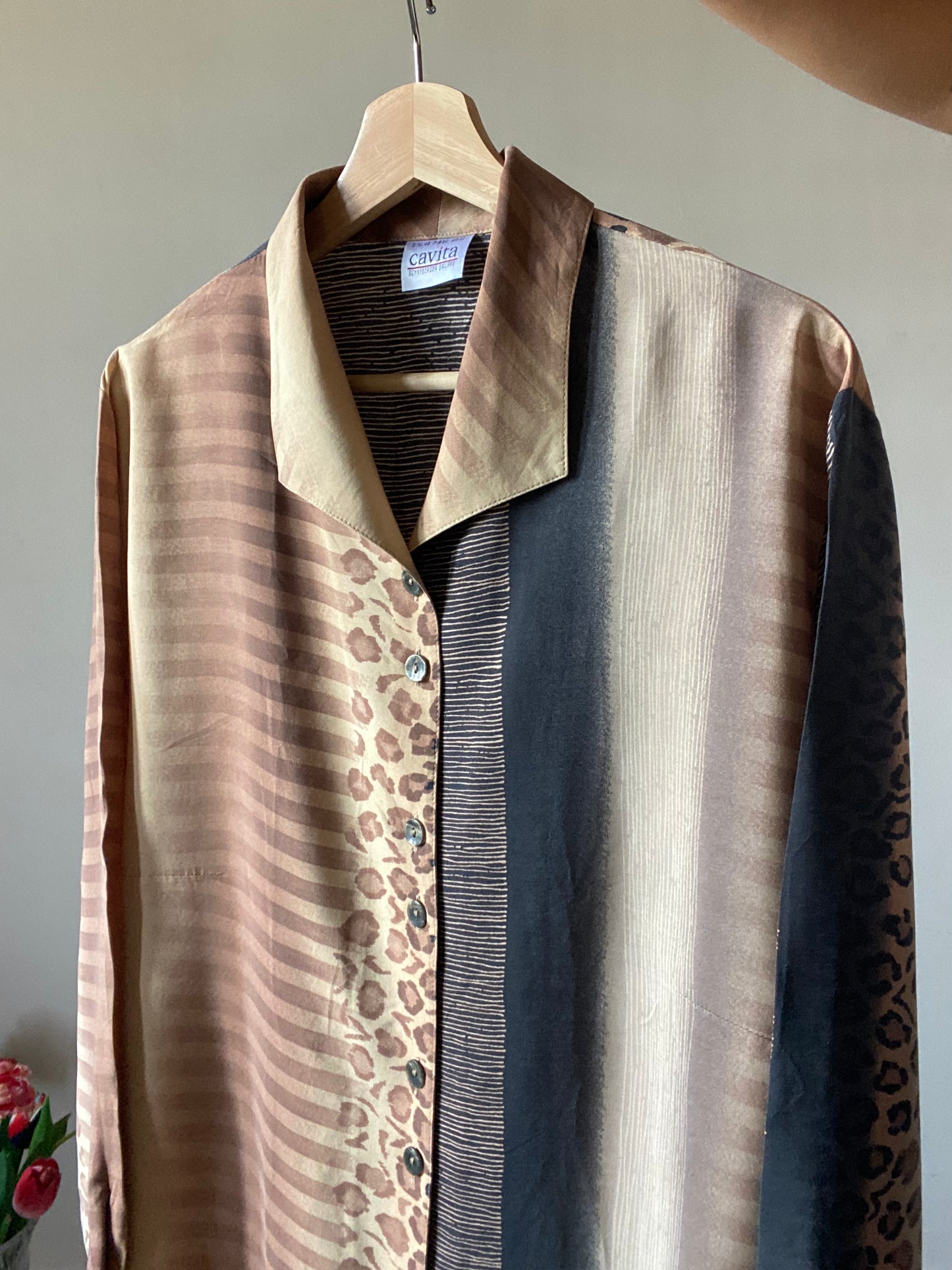 Multi Animal Print Vintage Shirt