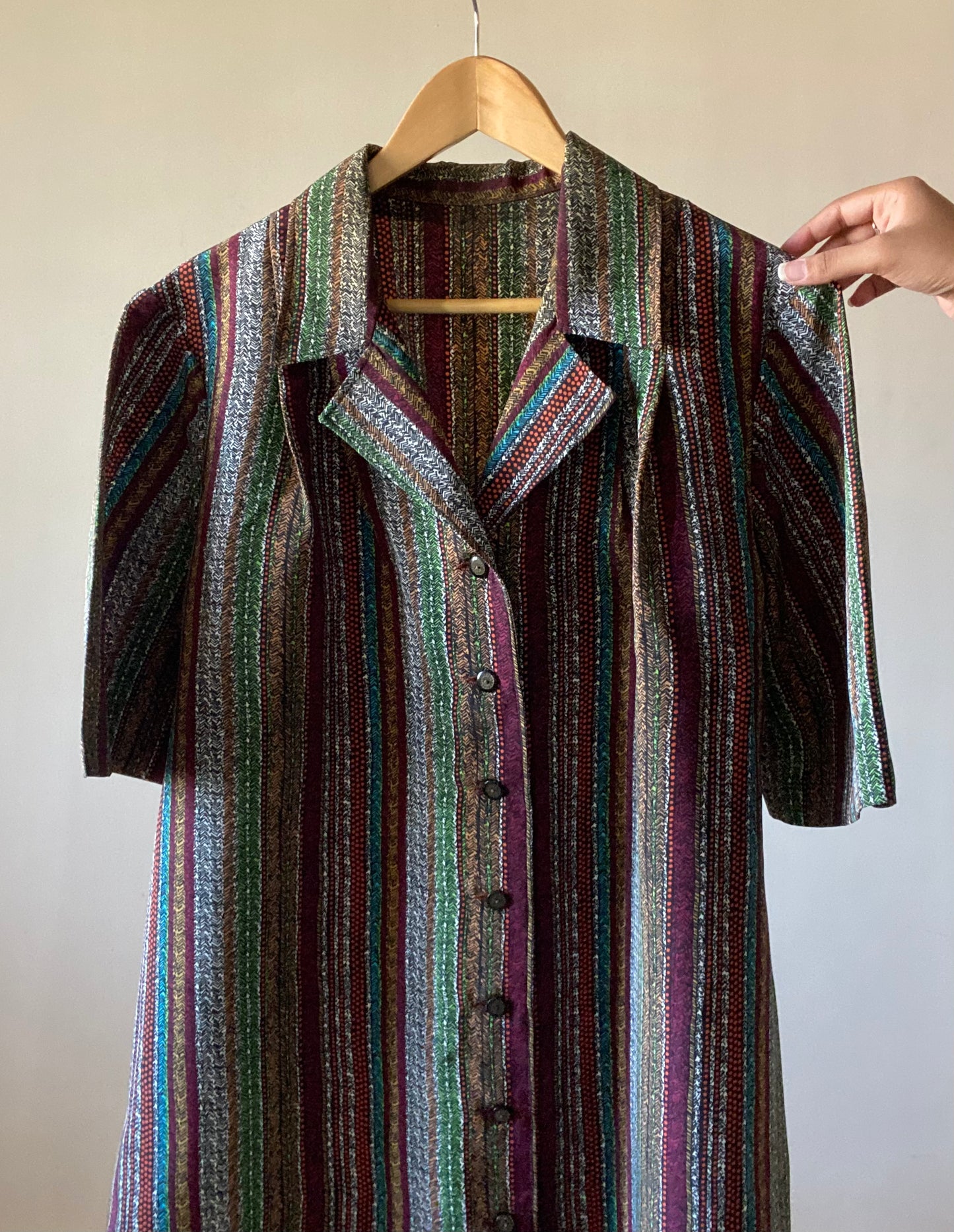 Multi Pattern Vintage Shirt