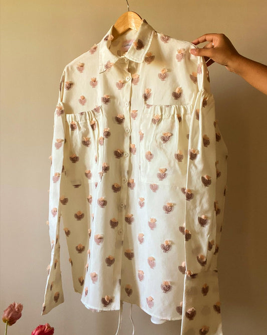 3D Floral Vintage Shirt