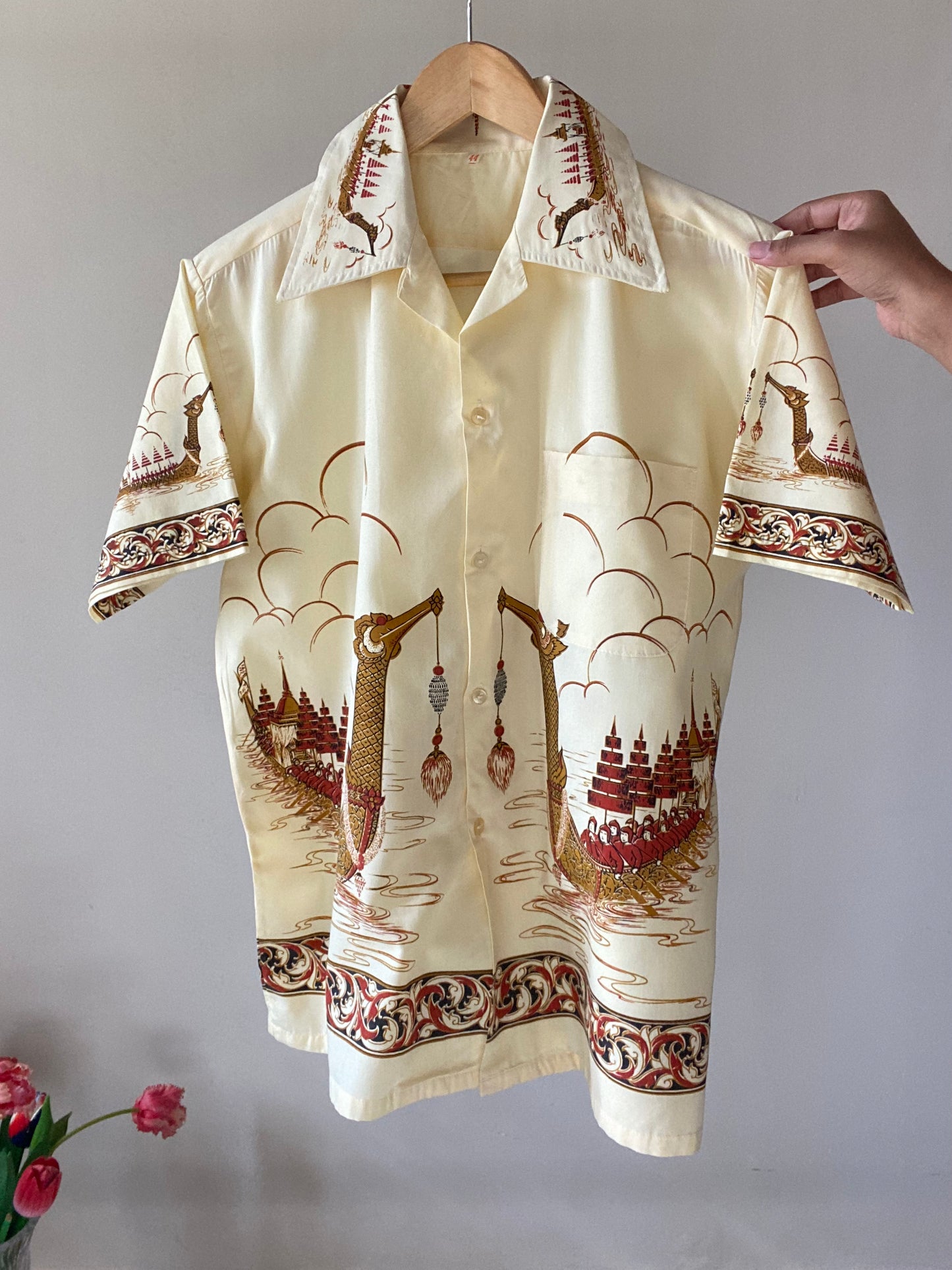 Chinese Boat Race Inspired Vintage Shirt