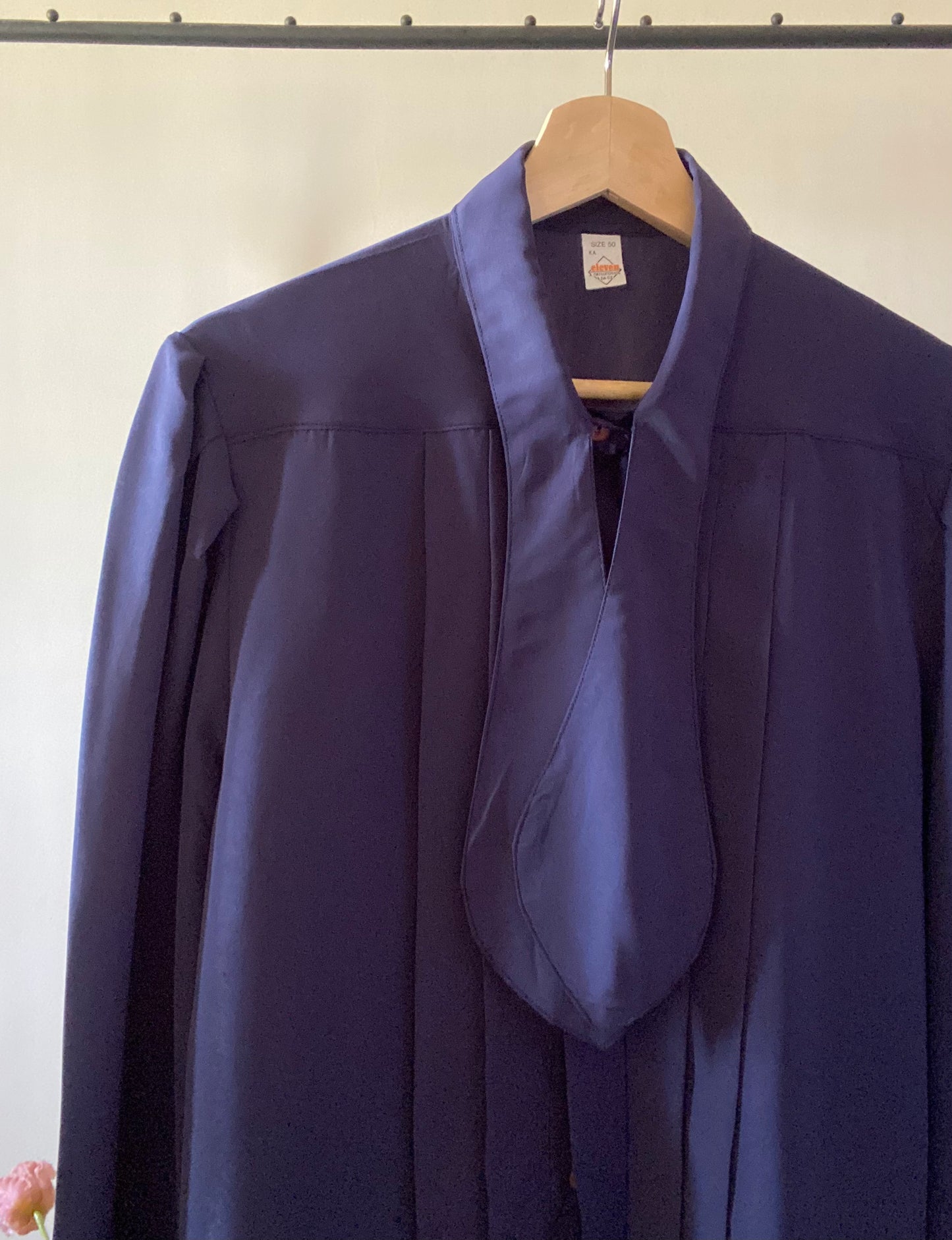 Vintage Korean Collar Semi Formal Shirt