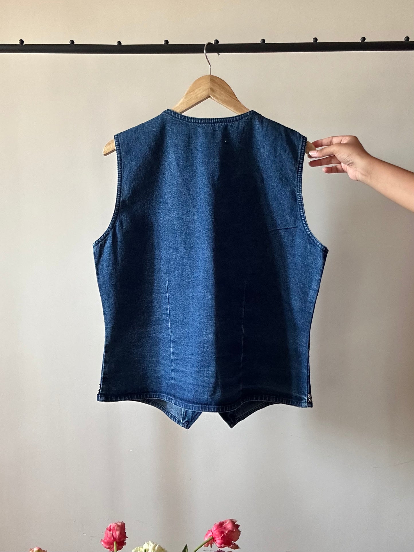 Vintage Ellen Richman Denim Vest