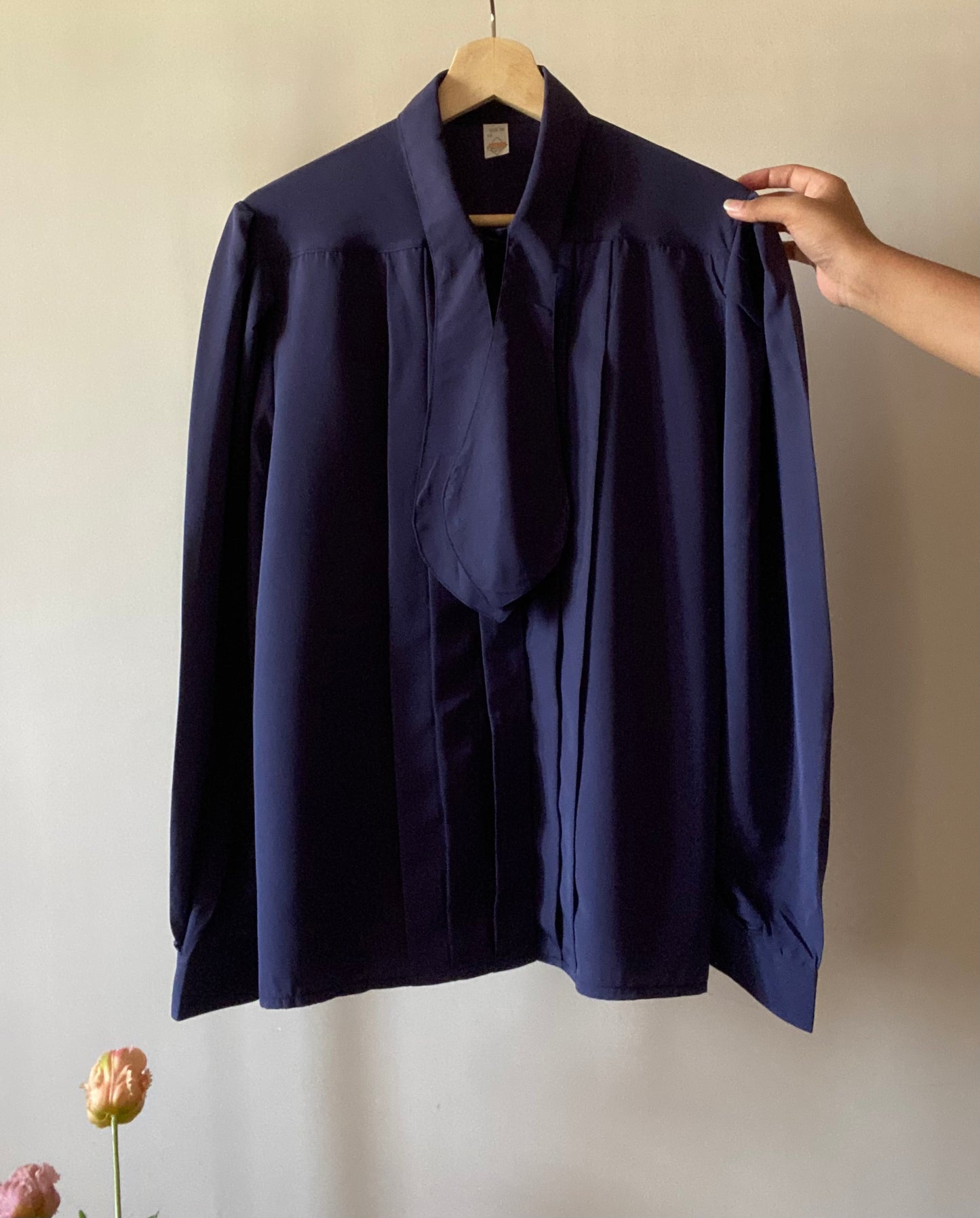 Vintage Korean Collar Semi Formal Shirt