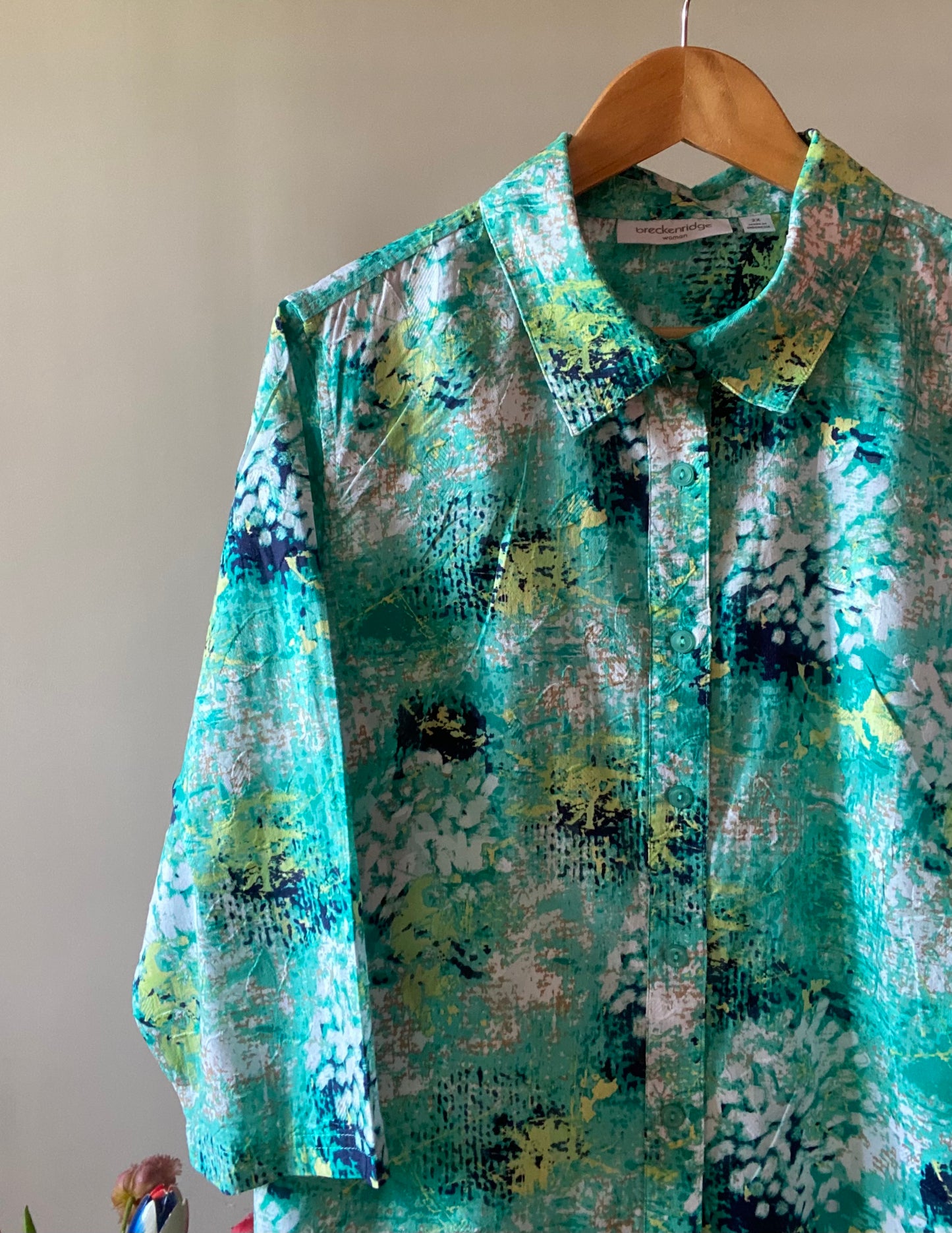 Abstract Breckenridge Textured Vintage Shirt
