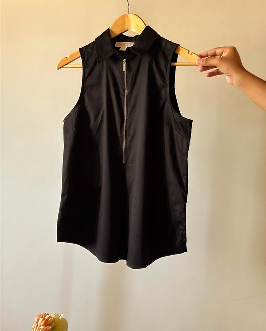 Vintage Michael Kors Zip Up Top
