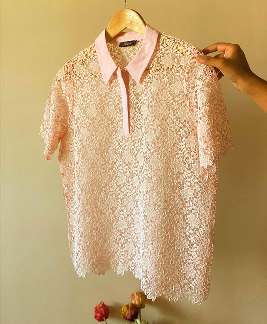 Vintage Lace T-shirt Style Shirt