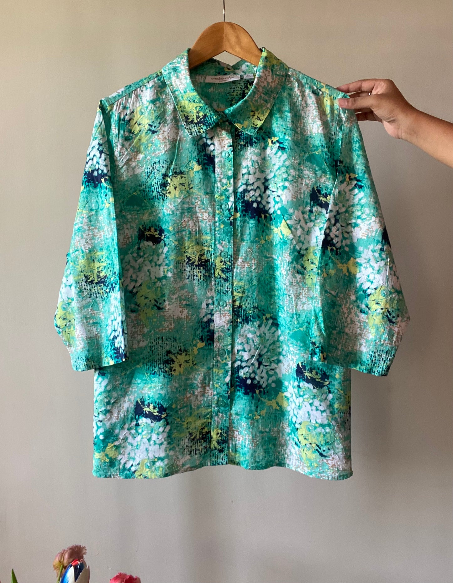 Abstract Breckenridge Textured Vintage Shirt