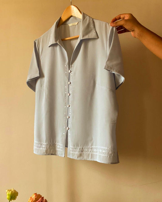 Marks & Spencer Key Eye Style Button Up Vintage Shirt