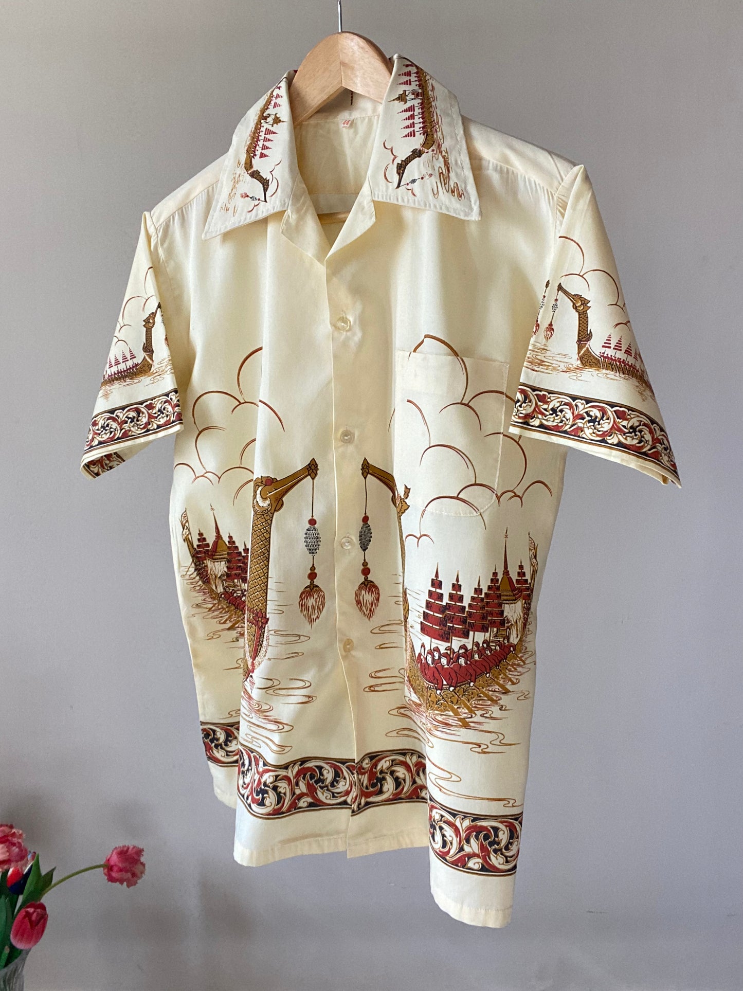 Chinese Boat Race Inspired Vintage Shirt